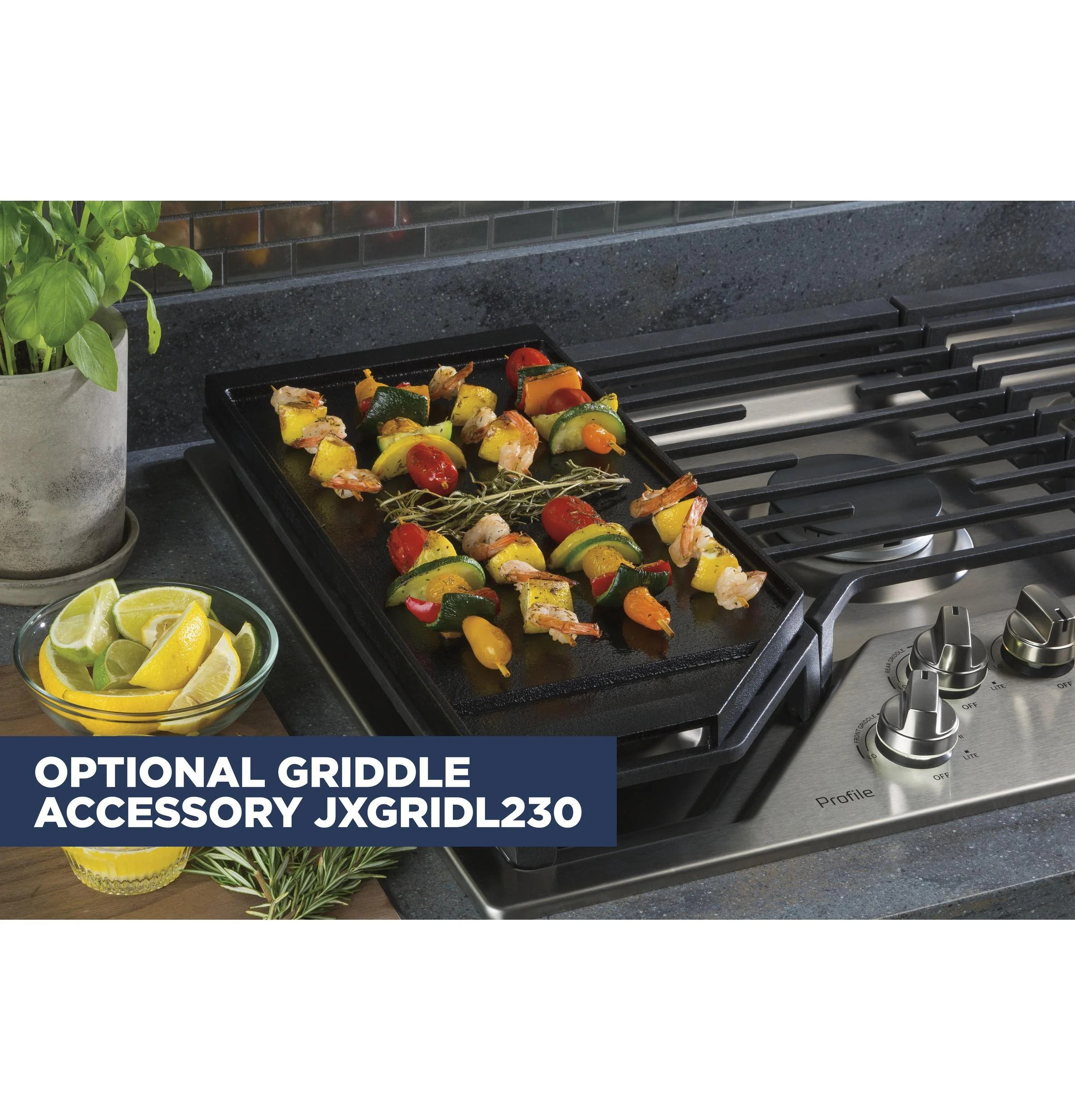 PGP7030SLSS GE Profile™ 30" Built-In Gas Cooktop with 5 Burners - Image 13