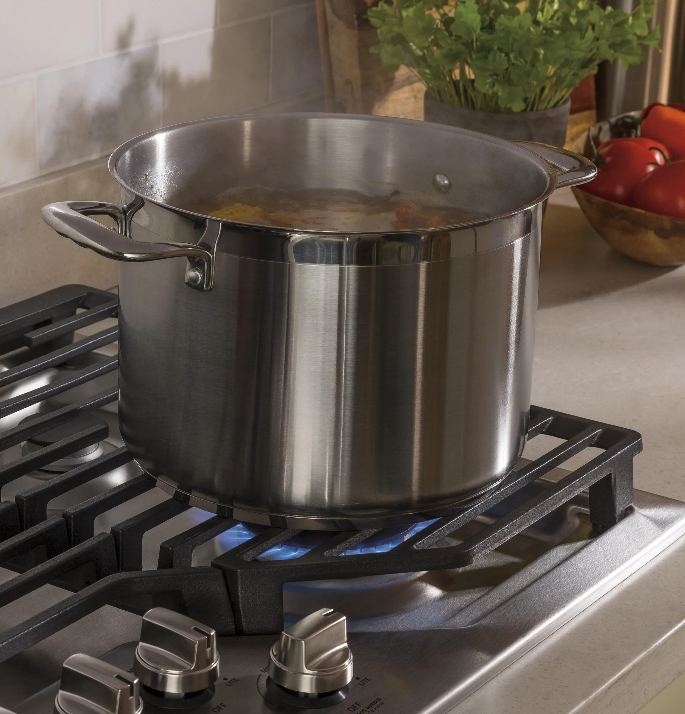 PGP7036SLSS GE Profile™ 36" Built-In Gas Cooktop with Five Burners - Image 17
