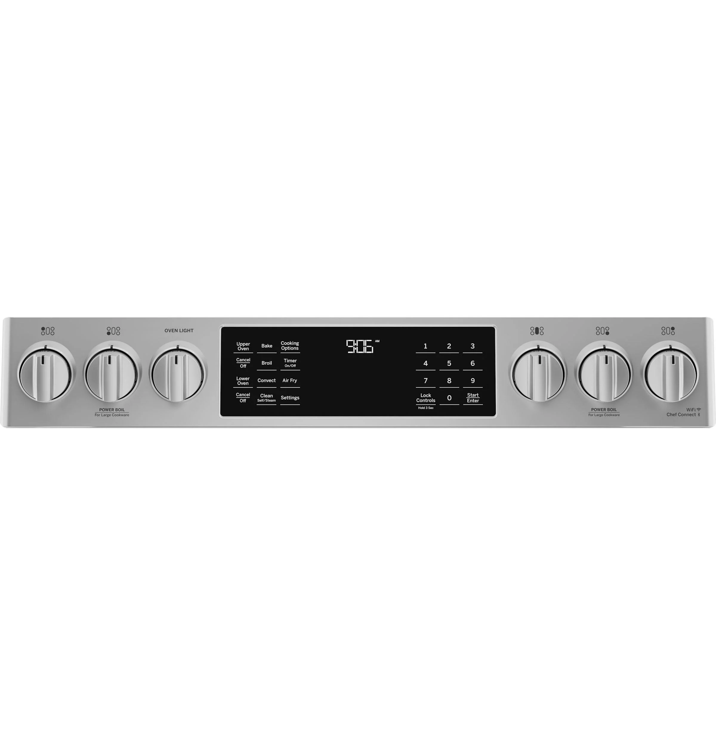 PGS960YPFS GE Profile™ 30" Smart Slide-In Front-Control Gas Double Oven Convection Fingerprint Resistant Range - Image 4