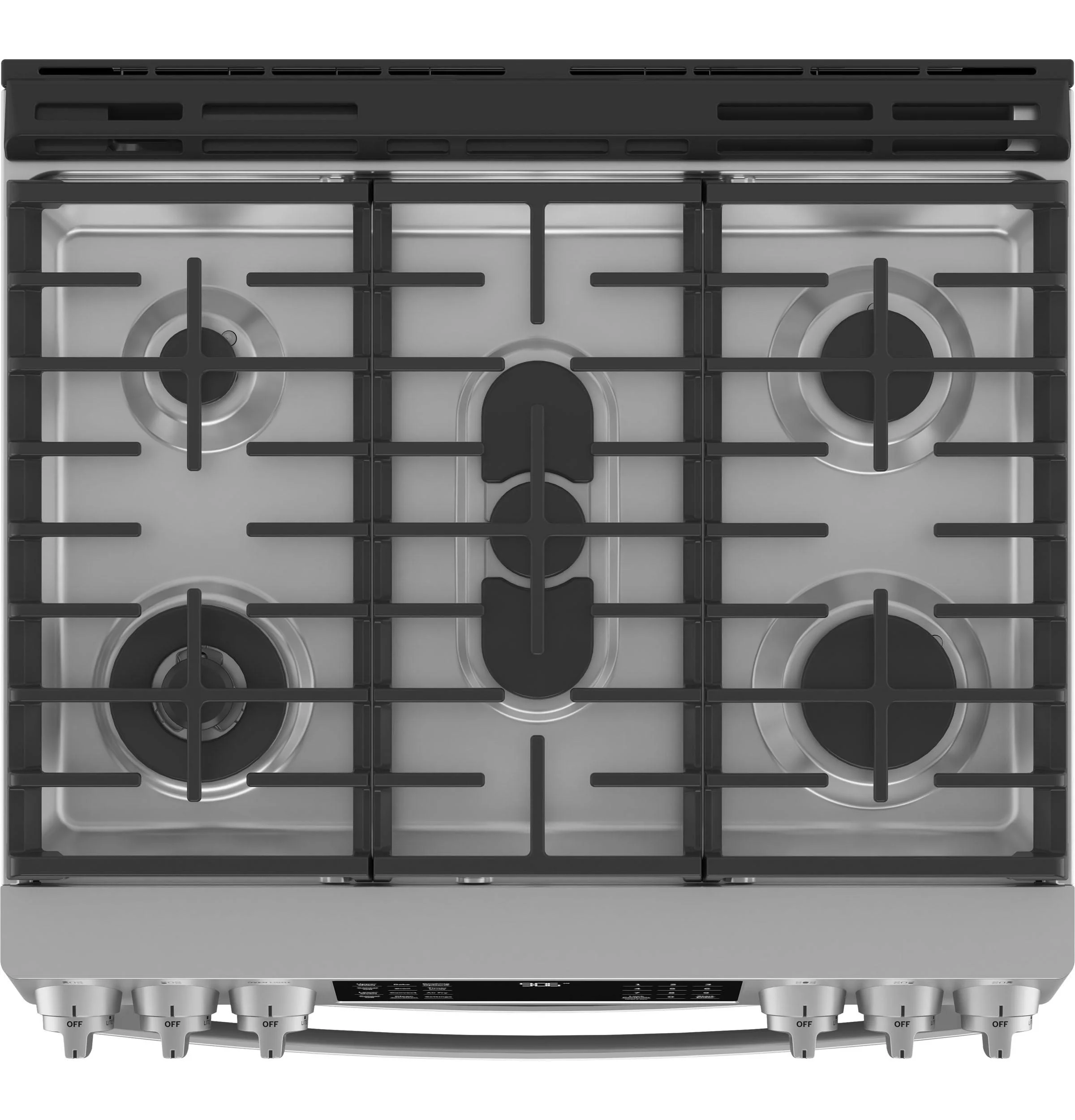 PGS960YPFS GE Profile™ 30" Smart Slide-In Front-Control Gas Double Oven Convection Fingerprint Resistant Range - Image 6