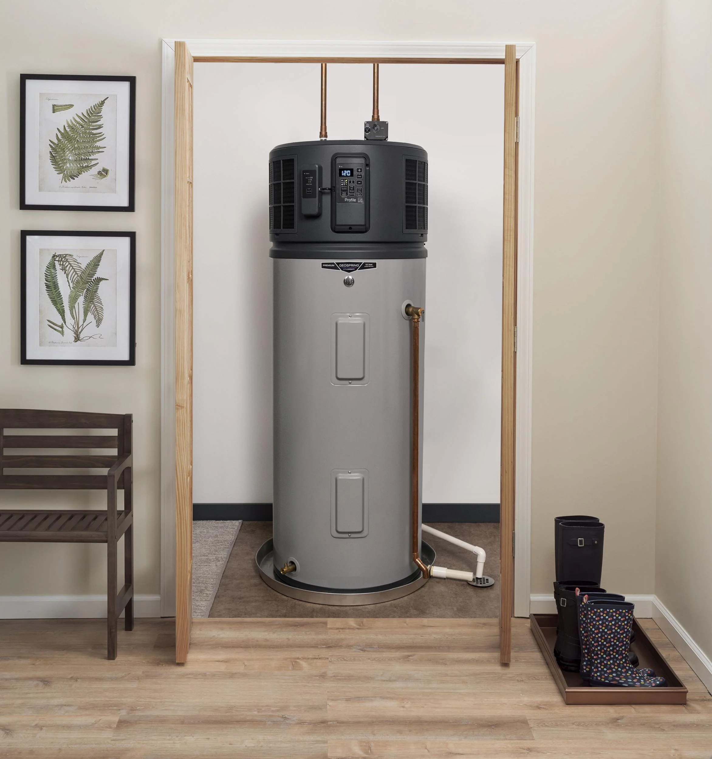 PH50S10BNY GE Profile™ GEOSPRING™ Smart Hybrid Heat Pump Water Heater 50-gallon - 240V - Image 2