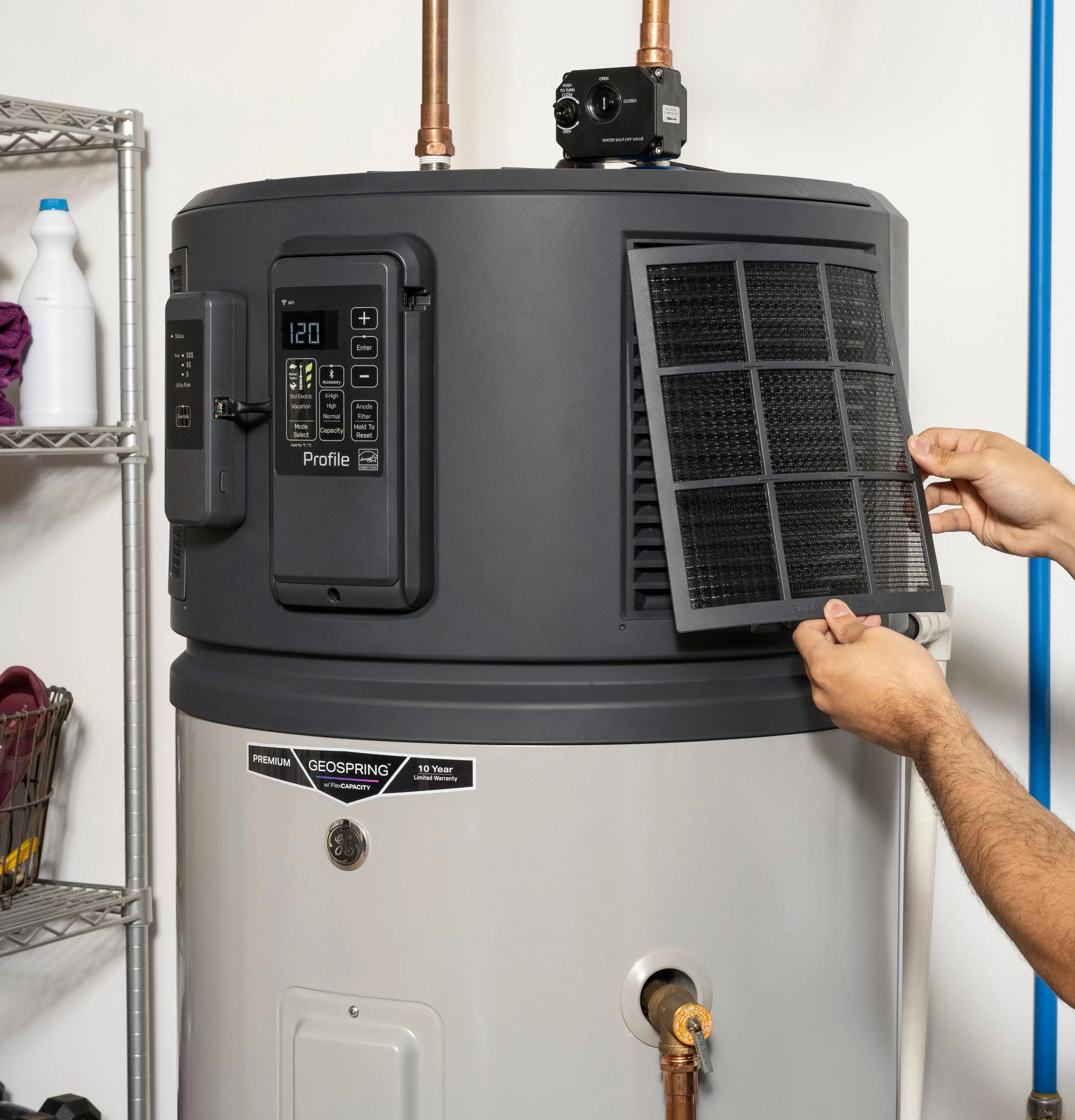 PH50S10BNY GE Profile™ GEOSPRING™ Smart Hybrid Heat Pump Water Heater 50-gallon - 240V - Image 21