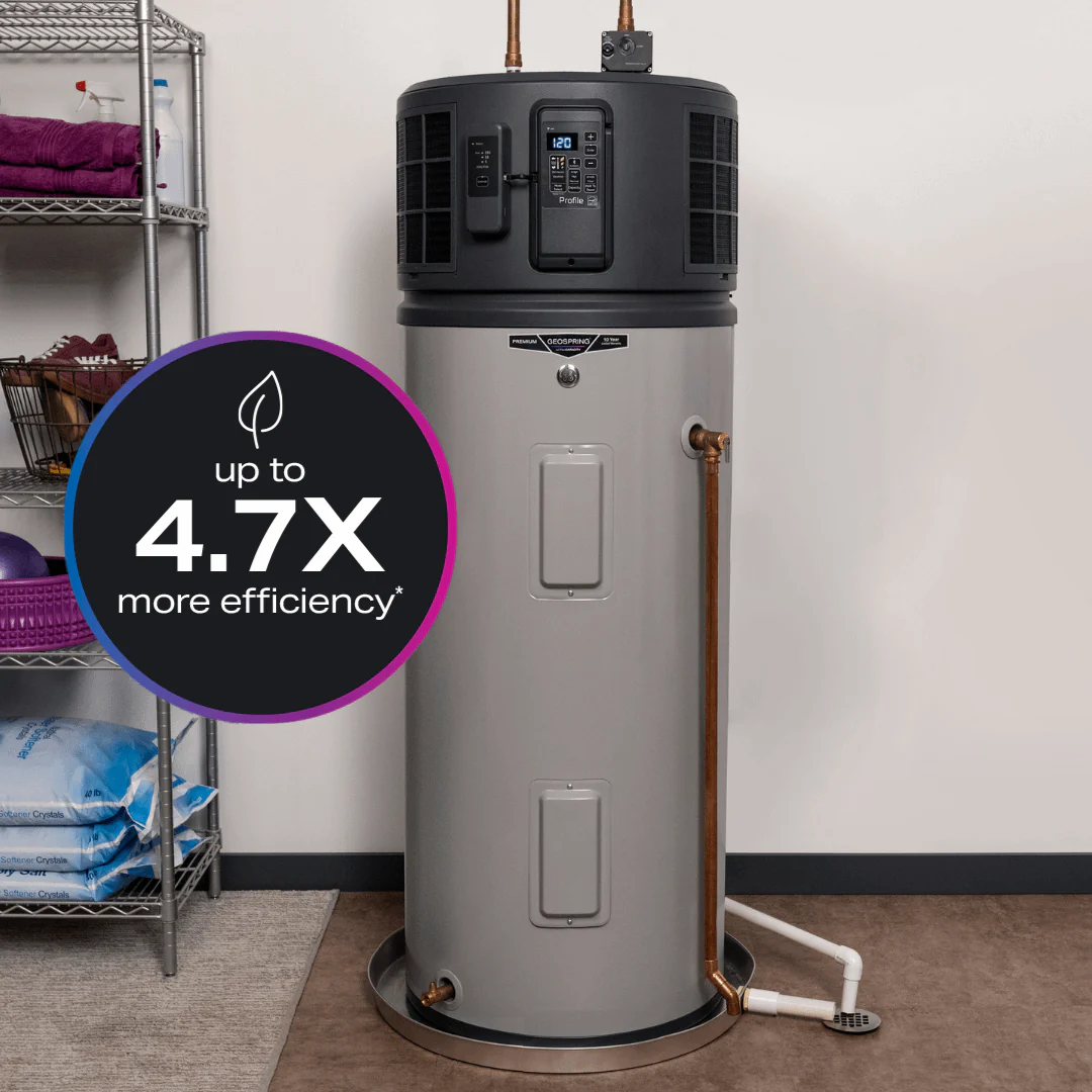 PH50S10BPY GE Profile™ GEOSPRING™ Smart Hybrid Heat Pump Water Heater 50-gallon - 240V - FlexCapacity - Image 4