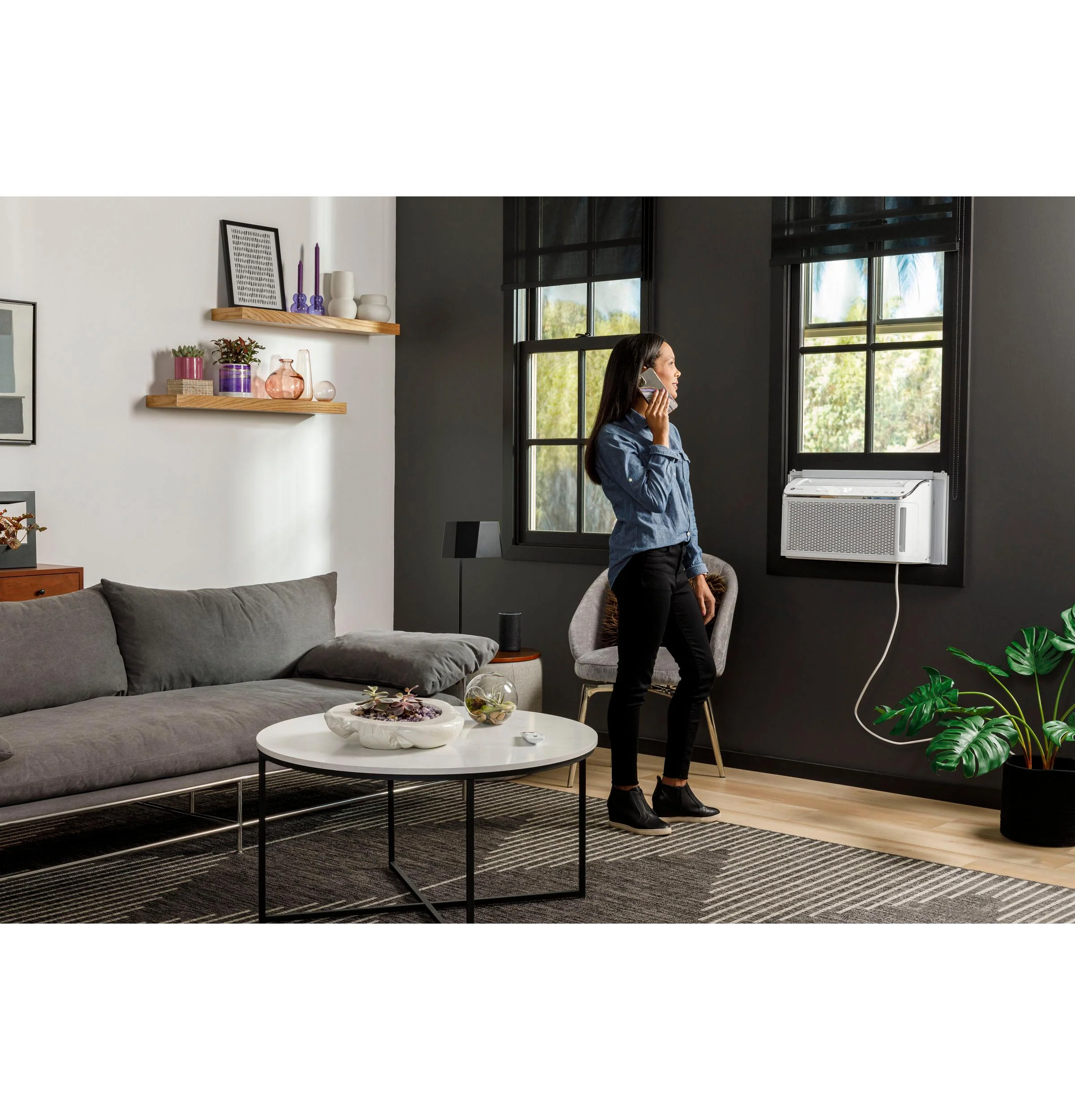 PHC08LY GE Profile™ 8,200 BTU Smart Ultra Quiet Window Air Conditioner for Medium Rooms up to 350 sq. ft. - Image 4