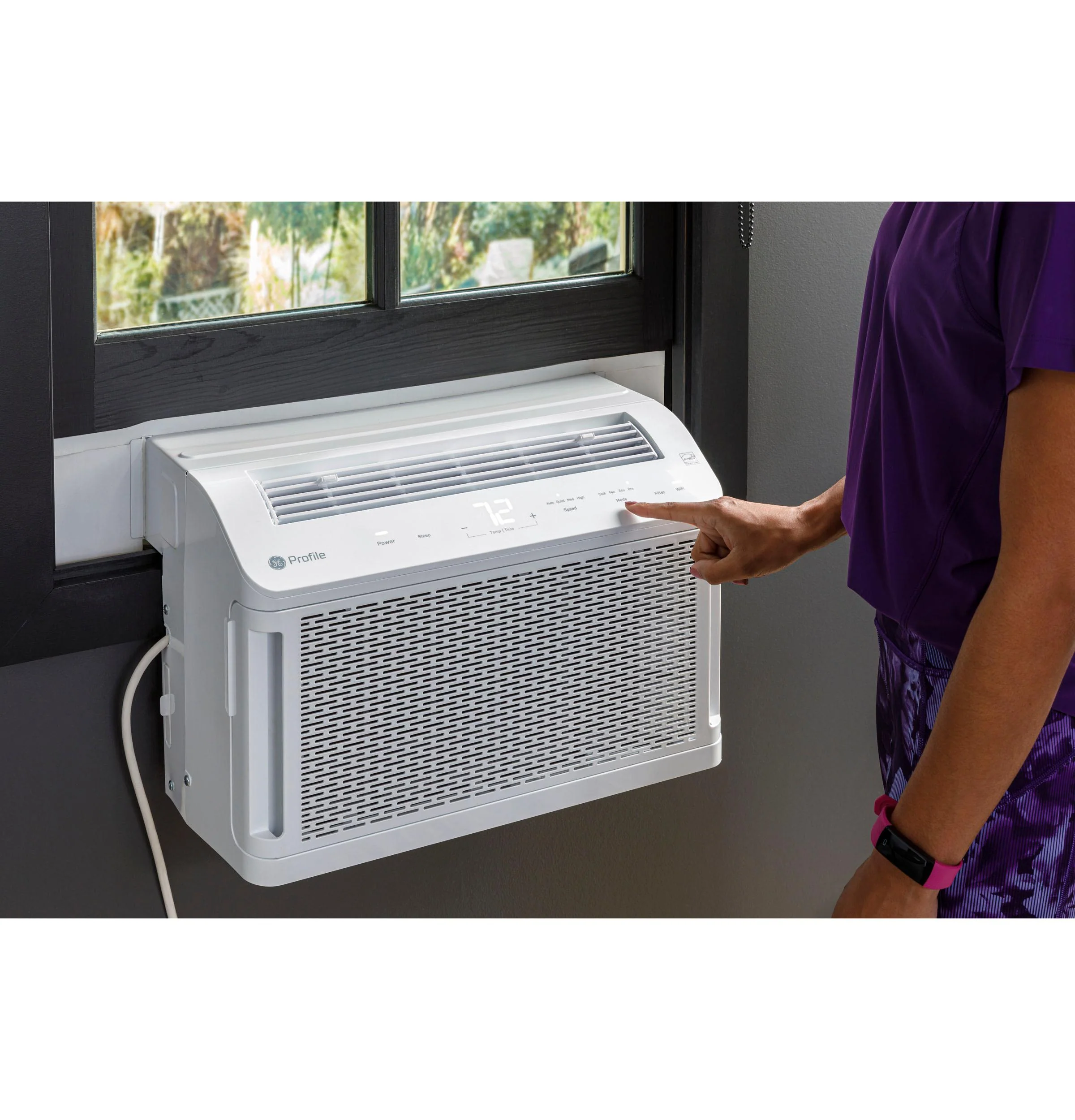 PHC08LY GE Profile™ 8,200 BTU Smart Ultra Quiet Window Air Conditioner for Medium Rooms up to 350 sq. ft. - Image 7