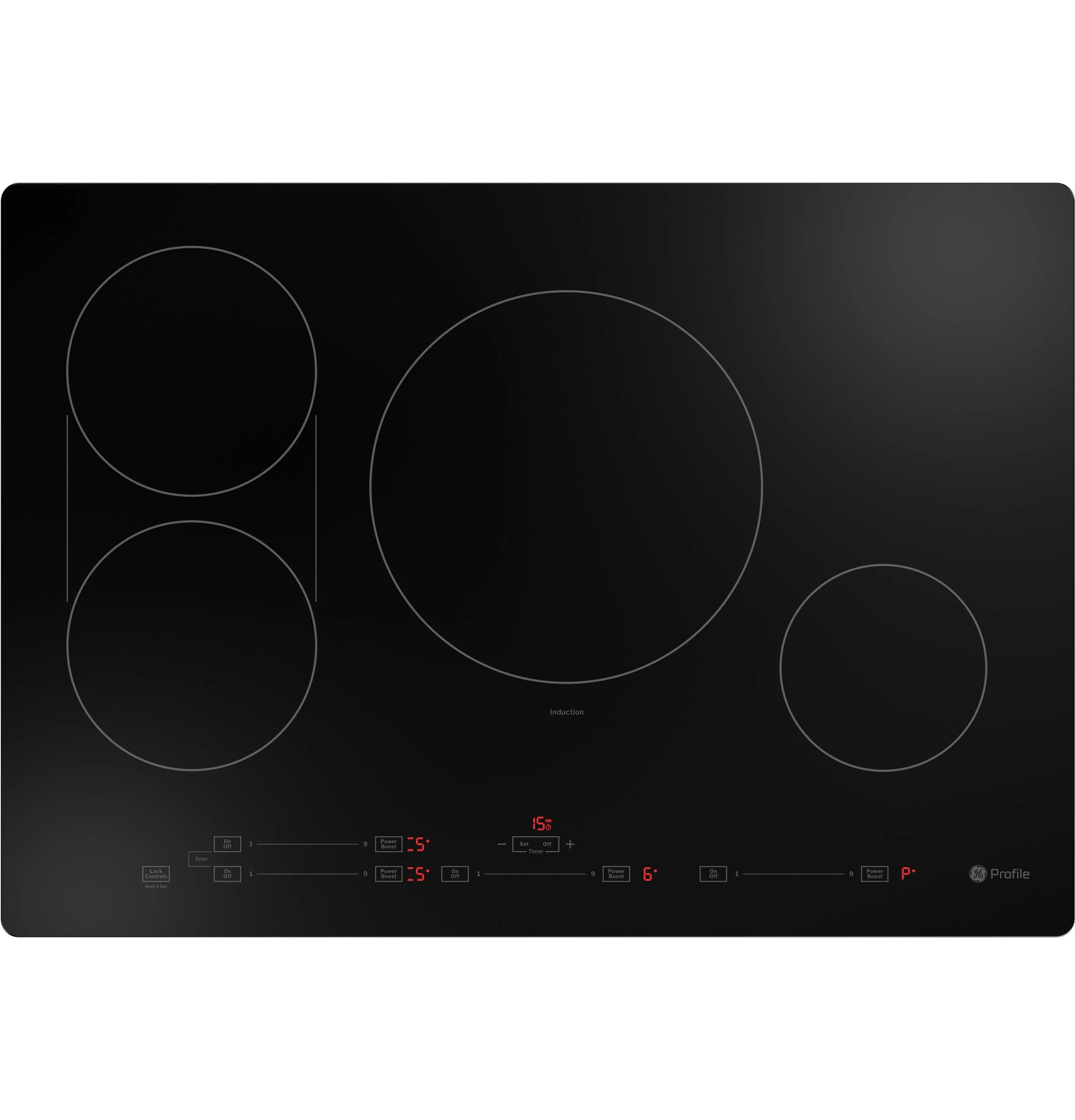 PHP6030DWBB GE Profile™ ENERGY STAR® 30" Built-In Touch Control Induction Cooktop - Image 2