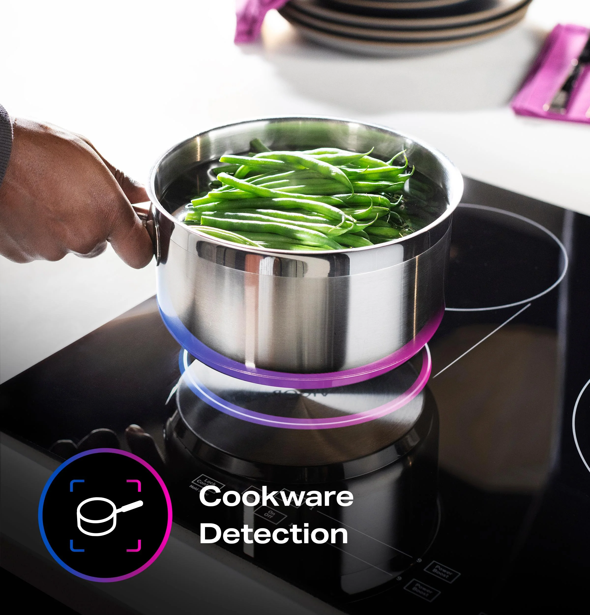 PHP6030DWBB GE Profile™ ENERGY STAR® 30" Built-In Touch Control Induction Cooktop - Image 9