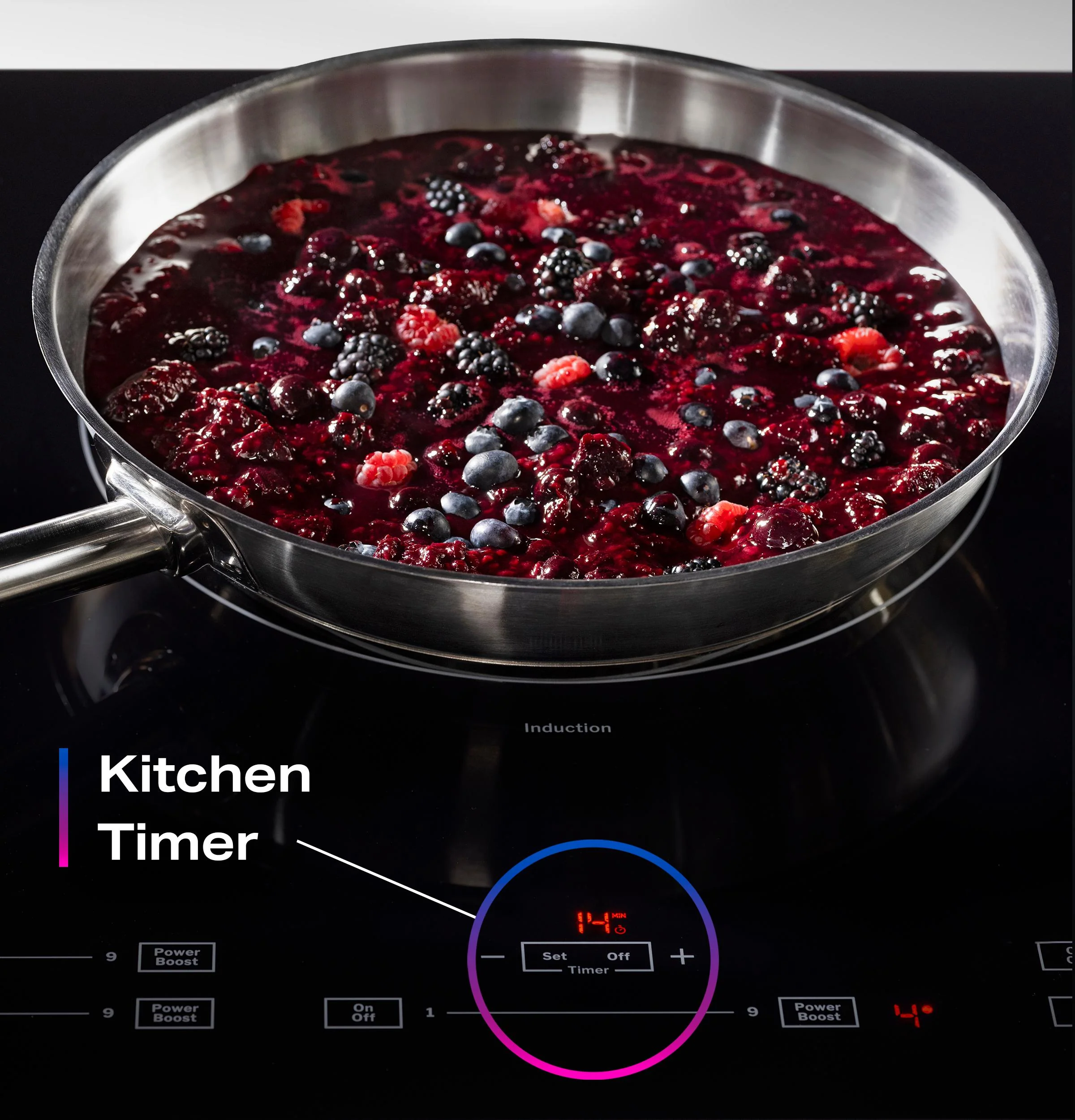 PHP6036DWBB GE Profile™ ENERGY STAR® 36" Built-In Touch Control Induction Cooktop - Image 13