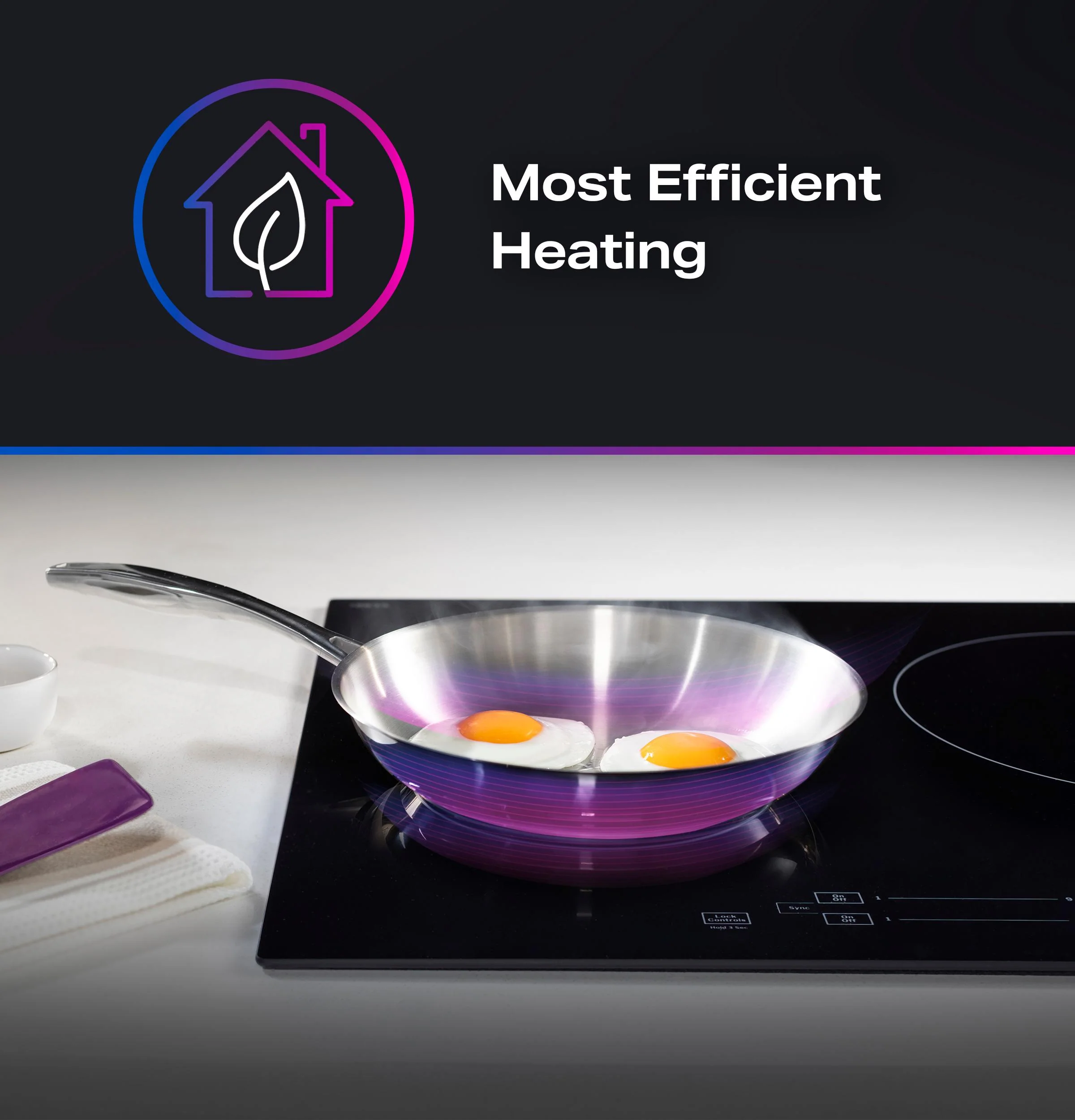 PHP6036DWBB GE Profile™ ENERGY STAR® 36" Built-In Touch Control Induction Cooktop - Image 24