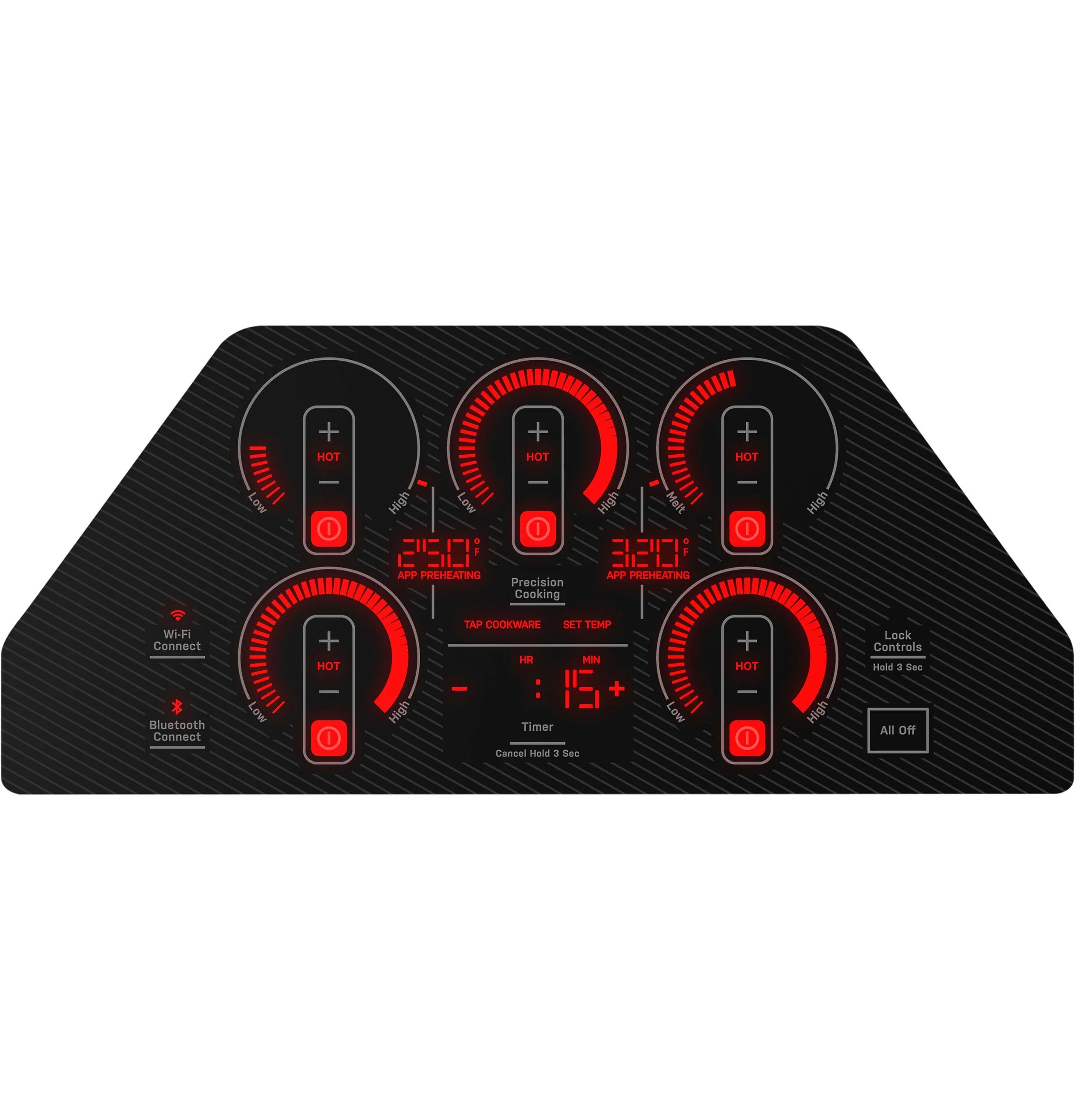 PHP7036DTBB GE Profile™ ENERGY STAR® 36" Built-In Touch Control Induction Cooktop - Image 4