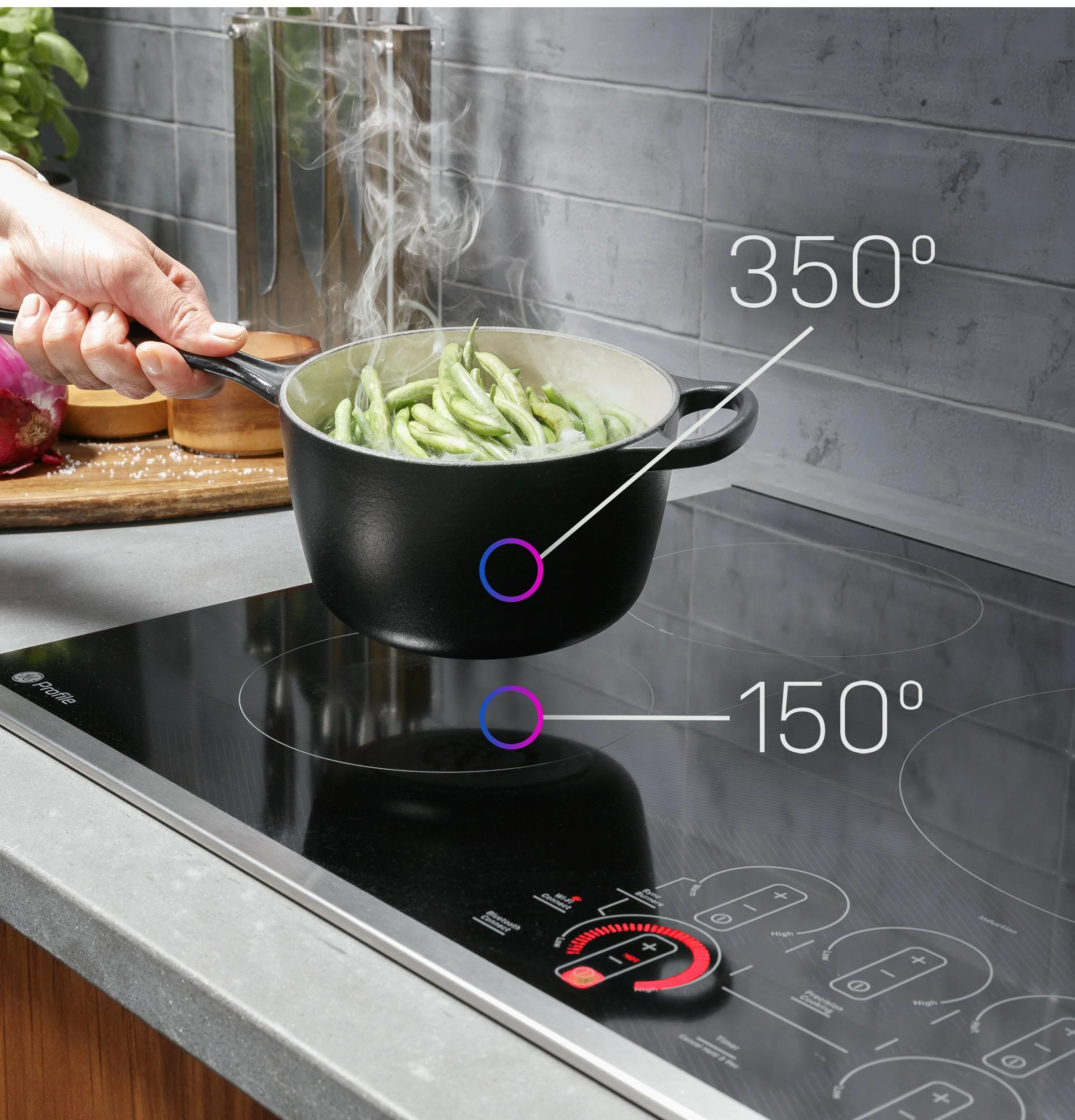 PHP9030STSS GE Profile™ ENERGY STAR® 30" Built-In Touch Control Induction Cooktop - Image 24