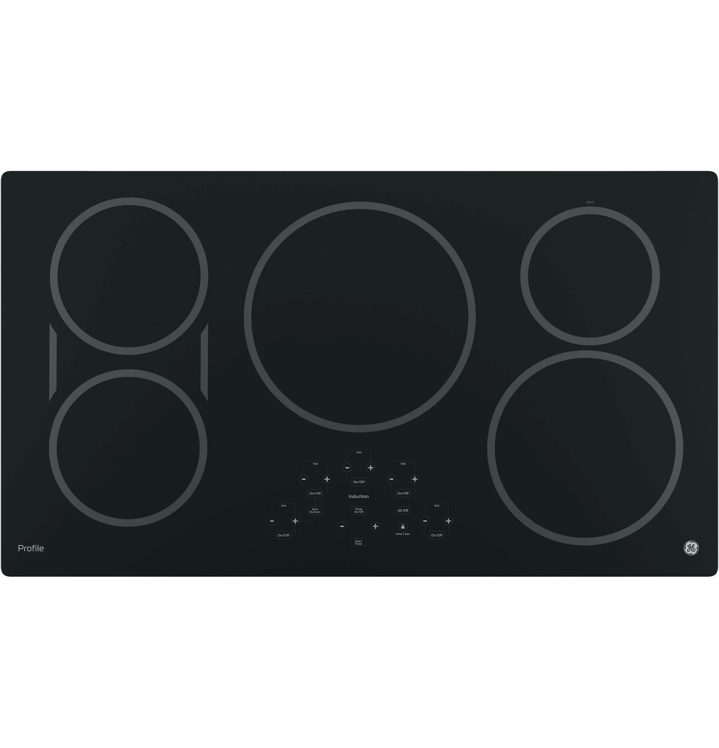 GE Profile™ 36" Built-In Touch Control Induction Cooktop