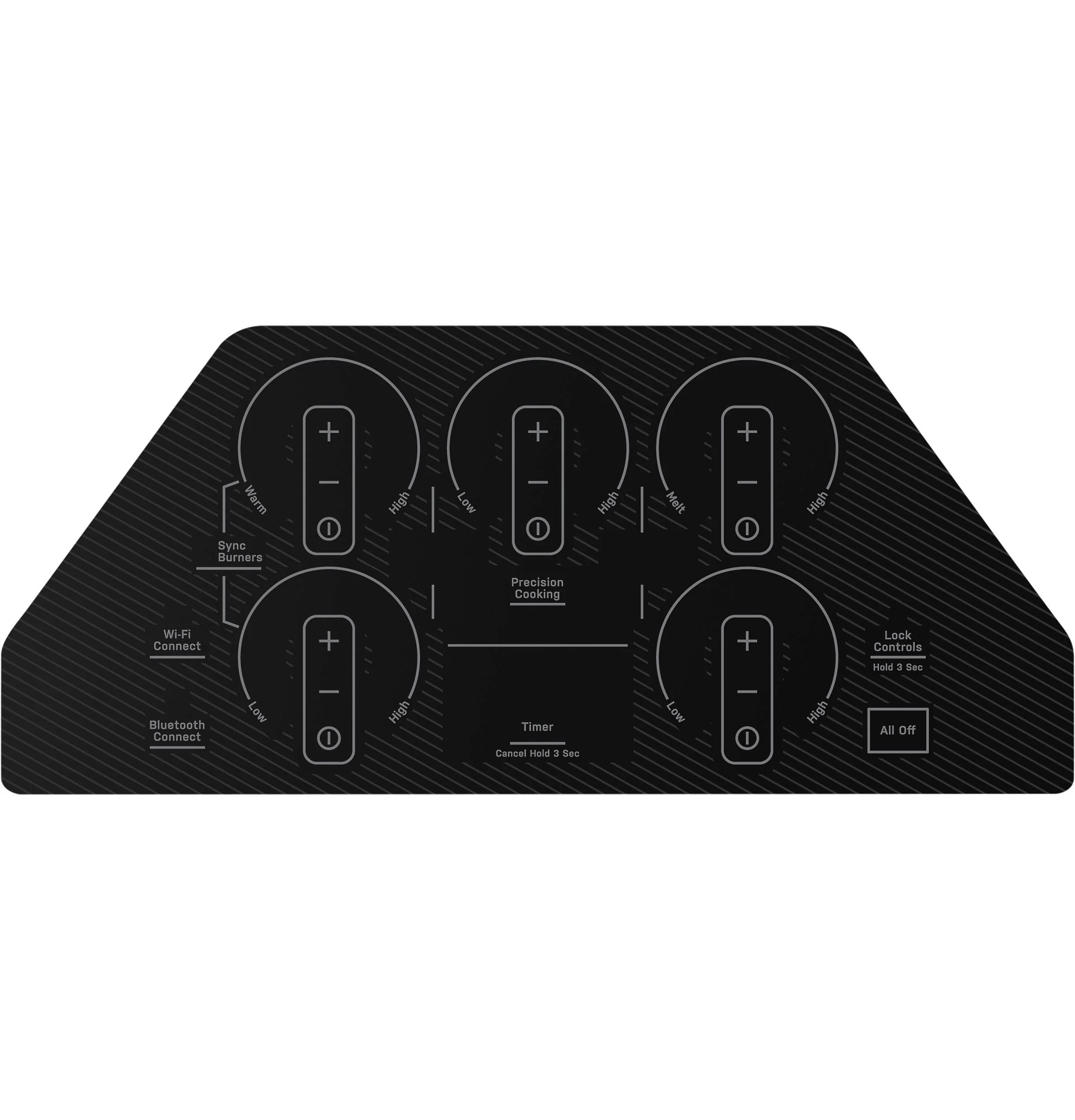 PHP9036DTBB GE Profile™ ENERGY STAR® 36" Built-In Touch Control Induction Cooktop - Image 3