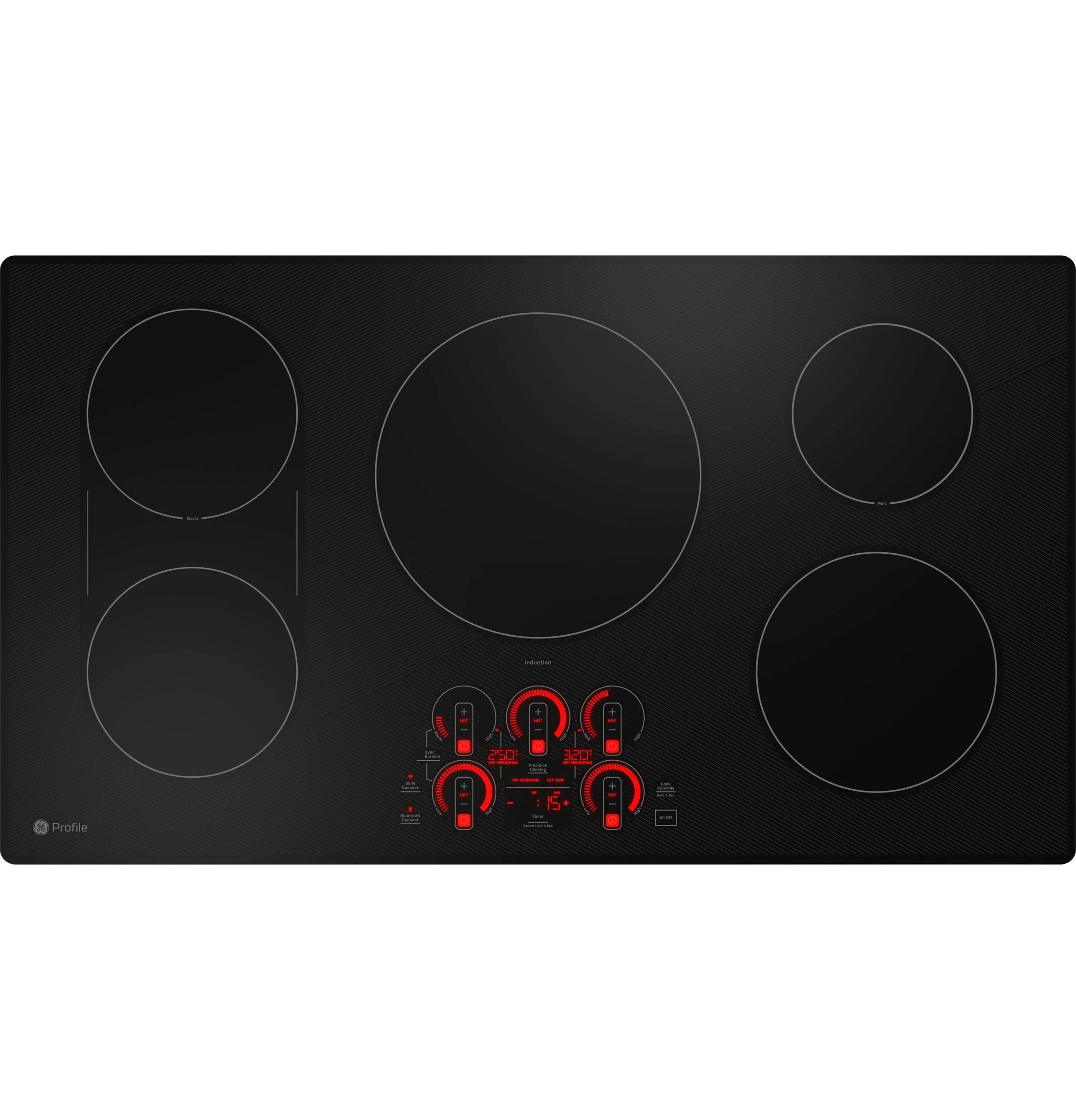 PHP9036DTBB GE Profile™ ENERGY STAR® 36" Built-In Touch Control Induction Cooktop - Image 32