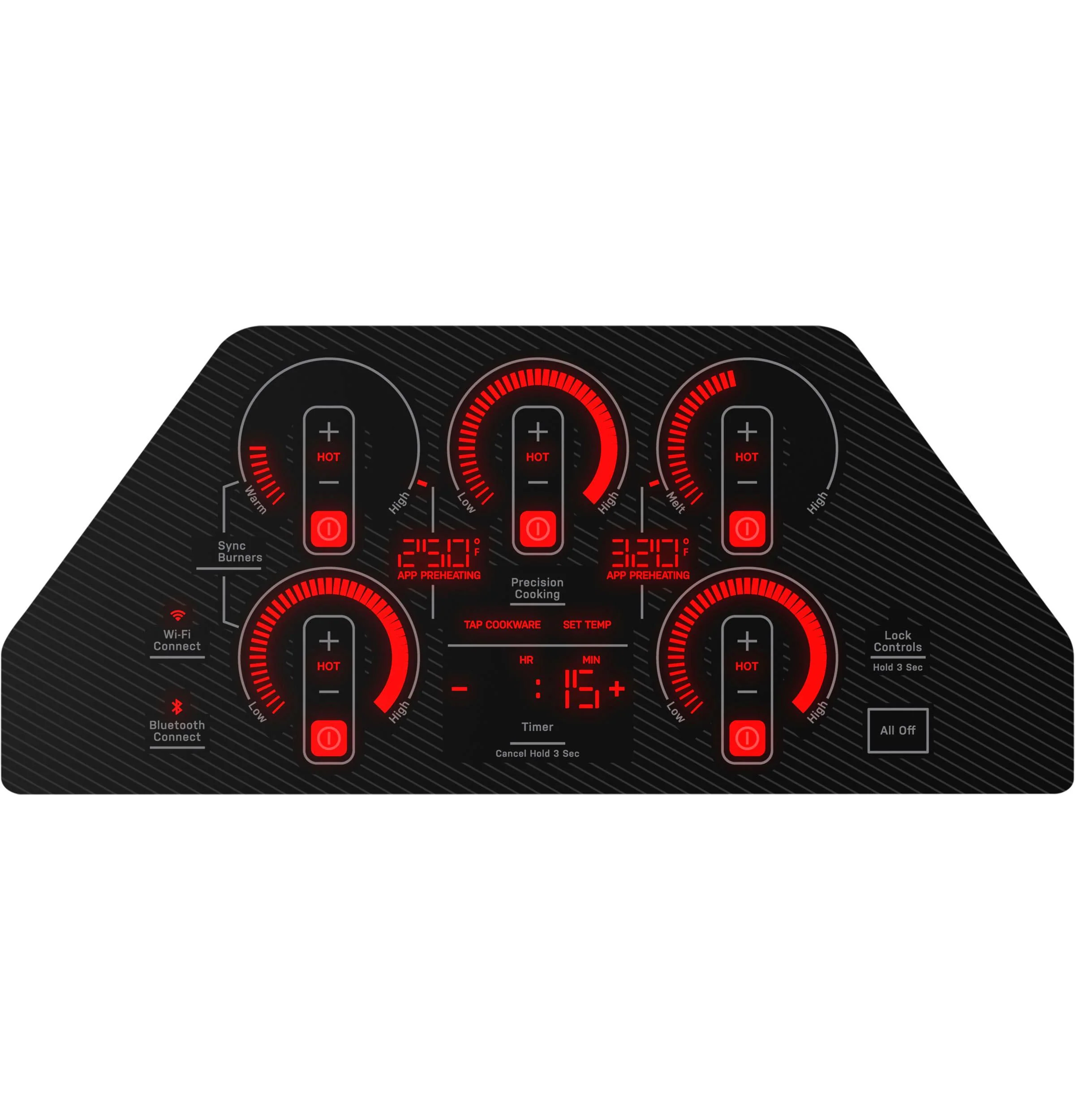 PHP9036STSS GE Profile™ ENERGY STAR® 36" Built-In Touch Control Induction Cooktop - Image 4