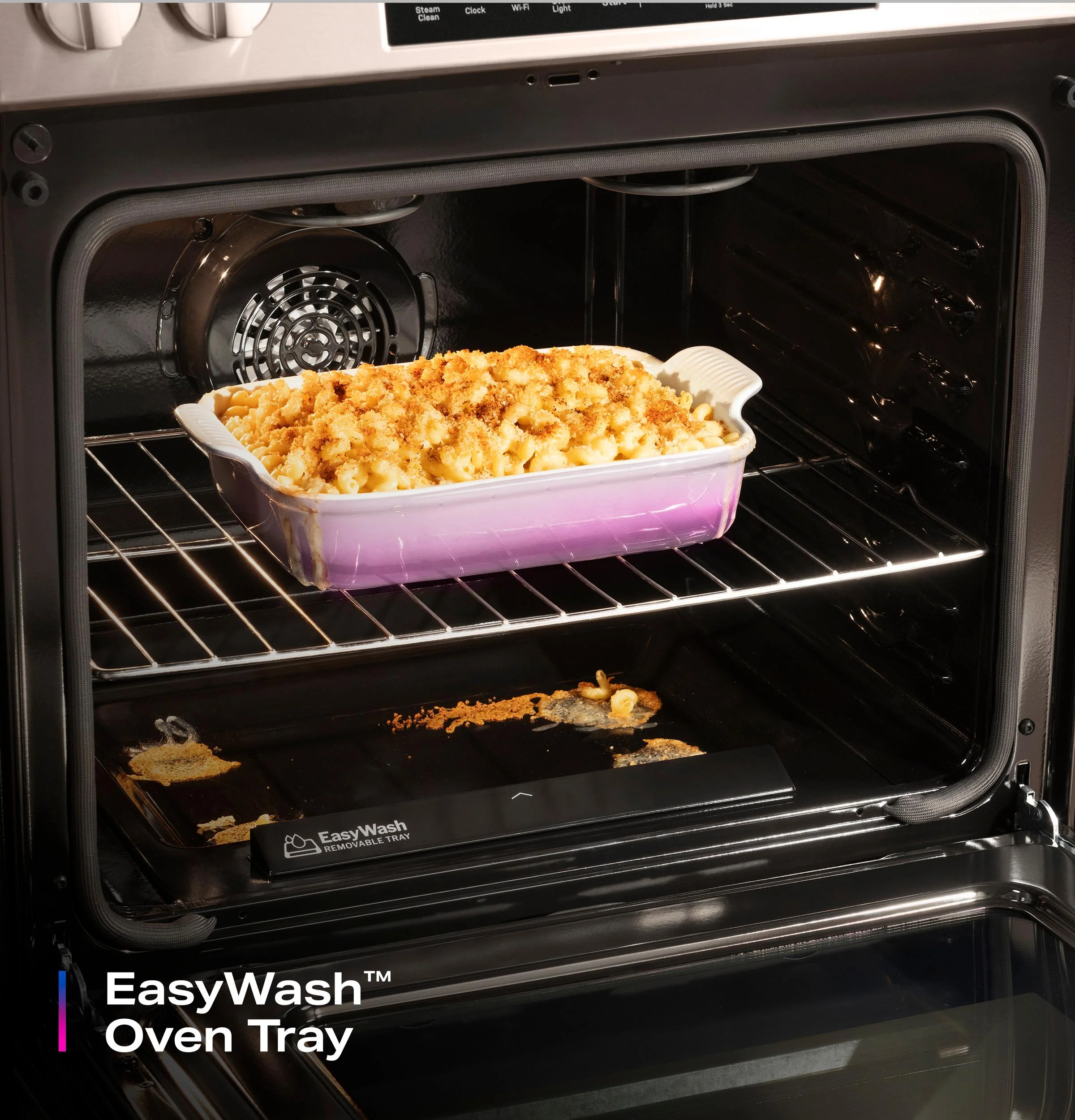PHS700AYFS GE Profile™ ENERGY STAR® 30" Smart Slide-In Induction and Convection Range with No Preheat Air Fry and EasyWash™ Oven Tray - Image 11