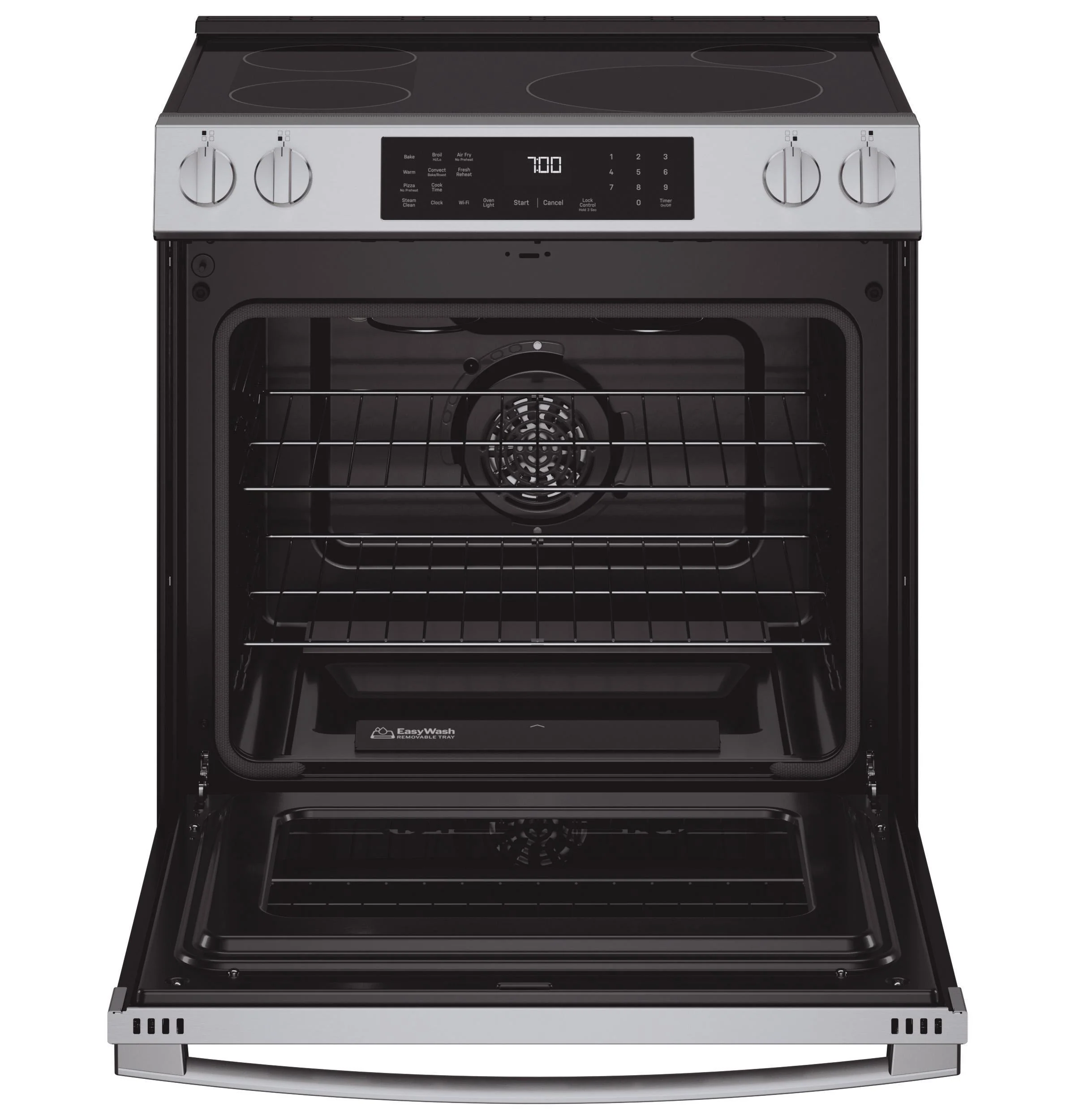 PHS700AYFS GE Profile™ ENERGY STAR® 30" Smart Slide-In Induction and Convection Range with No Preheat Air Fry and EasyWash™ Oven Tray - Image 3