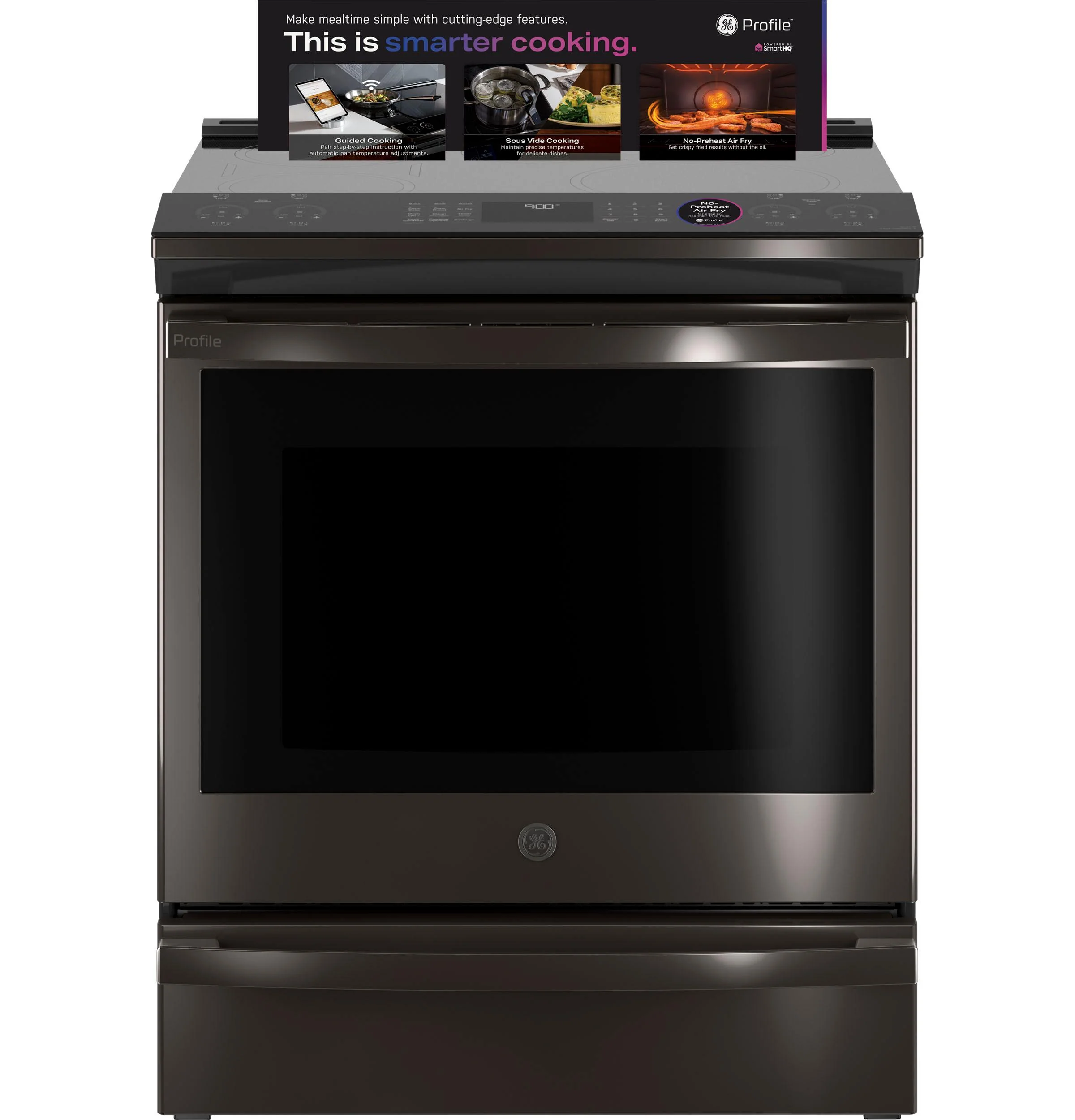 GE Profile™ 30" Smart Slide-In Front-Control Induction and Convection Range with No Preheat Air Fry - Image 23