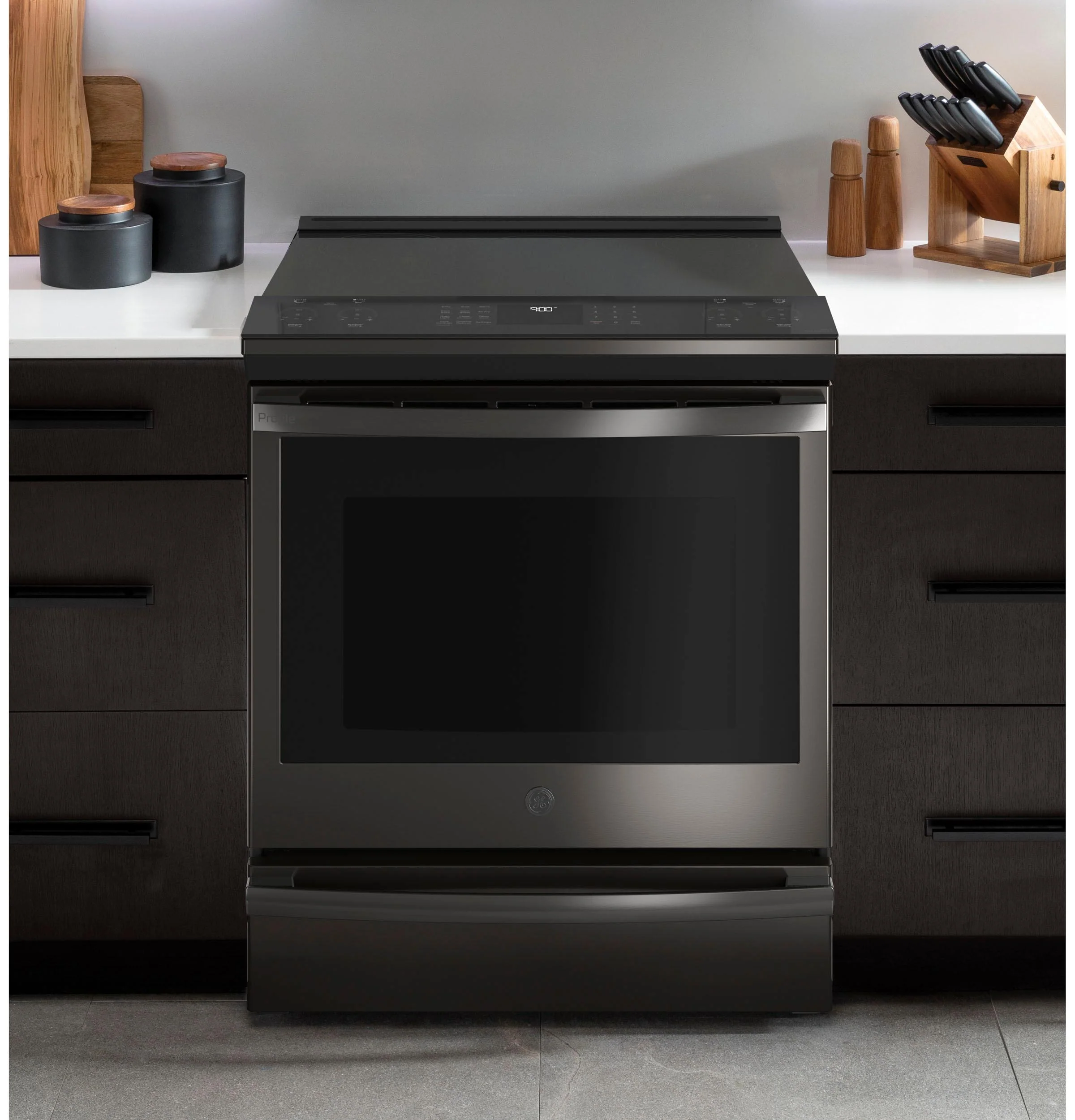 GE Profile™ 30" Smart Slide-In Front-Control Induction and Convection Range with No Preheat Air Fry - Image 6