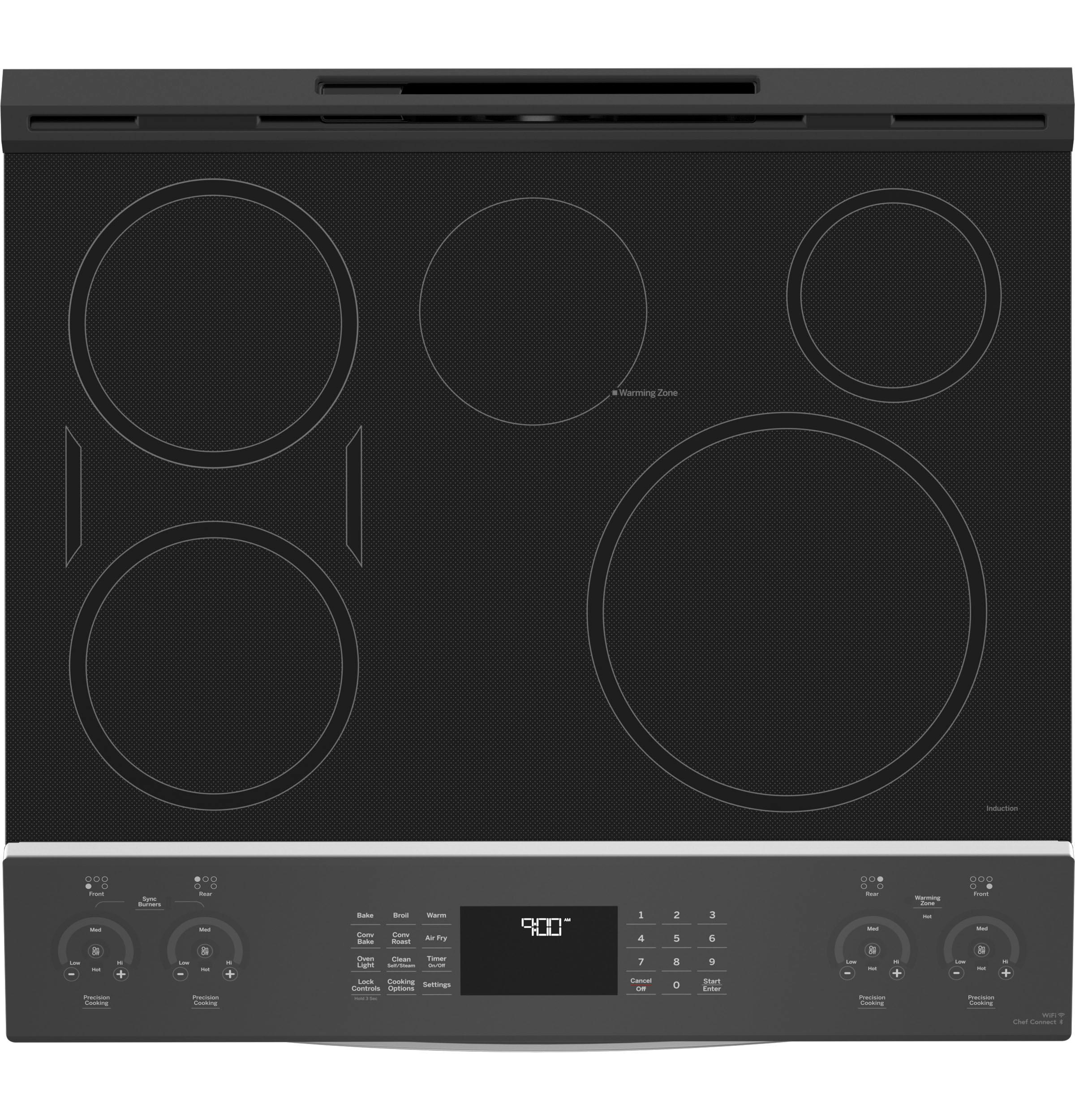 PHS930YPFS GE Profile™ 30" Smart Slide-In Fingerprint Resistant Front-Control Induction and Convection Range with No Preheat Air Fry - Image 24