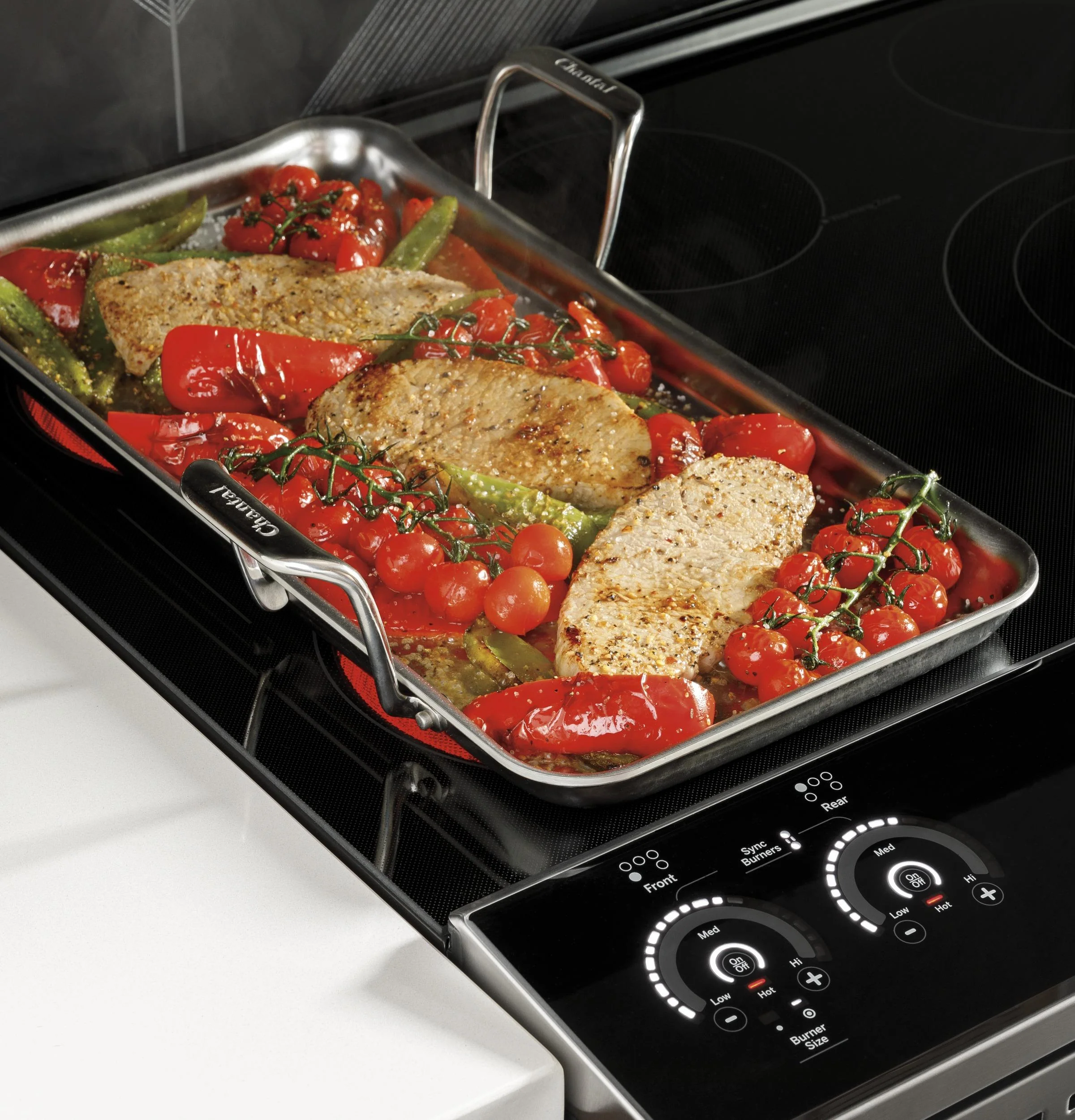 PHS930YPFS GE Profile™ 30" Smart Slide-In Fingerprint Resistant Front-Control Induction and Convection Range with No Preheat Air Fry - Image 35