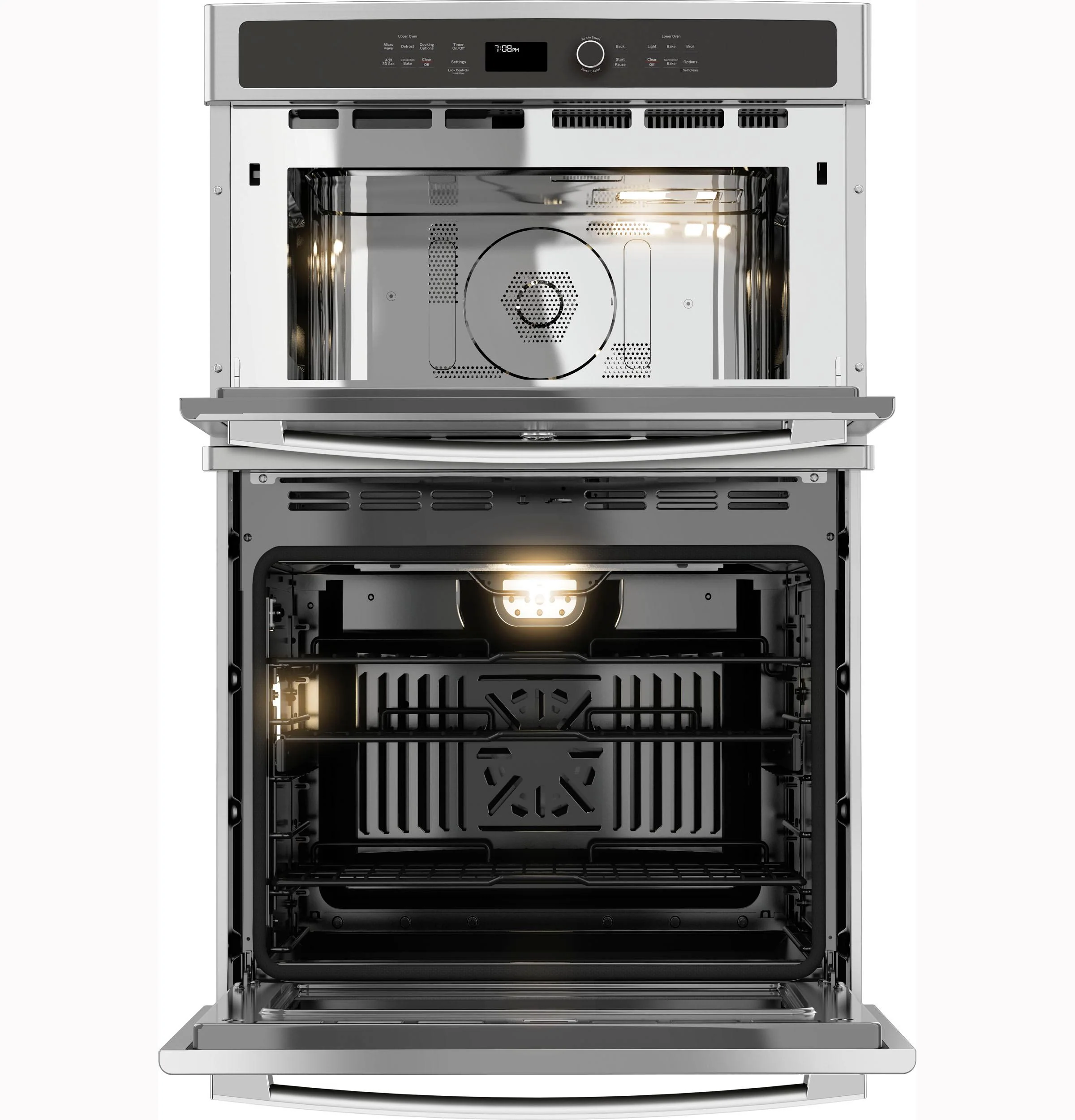 PK7800SKSS GE Profile™ 27" Built-In Combination Convection Microwave/Convection Wall Oven - Image 3