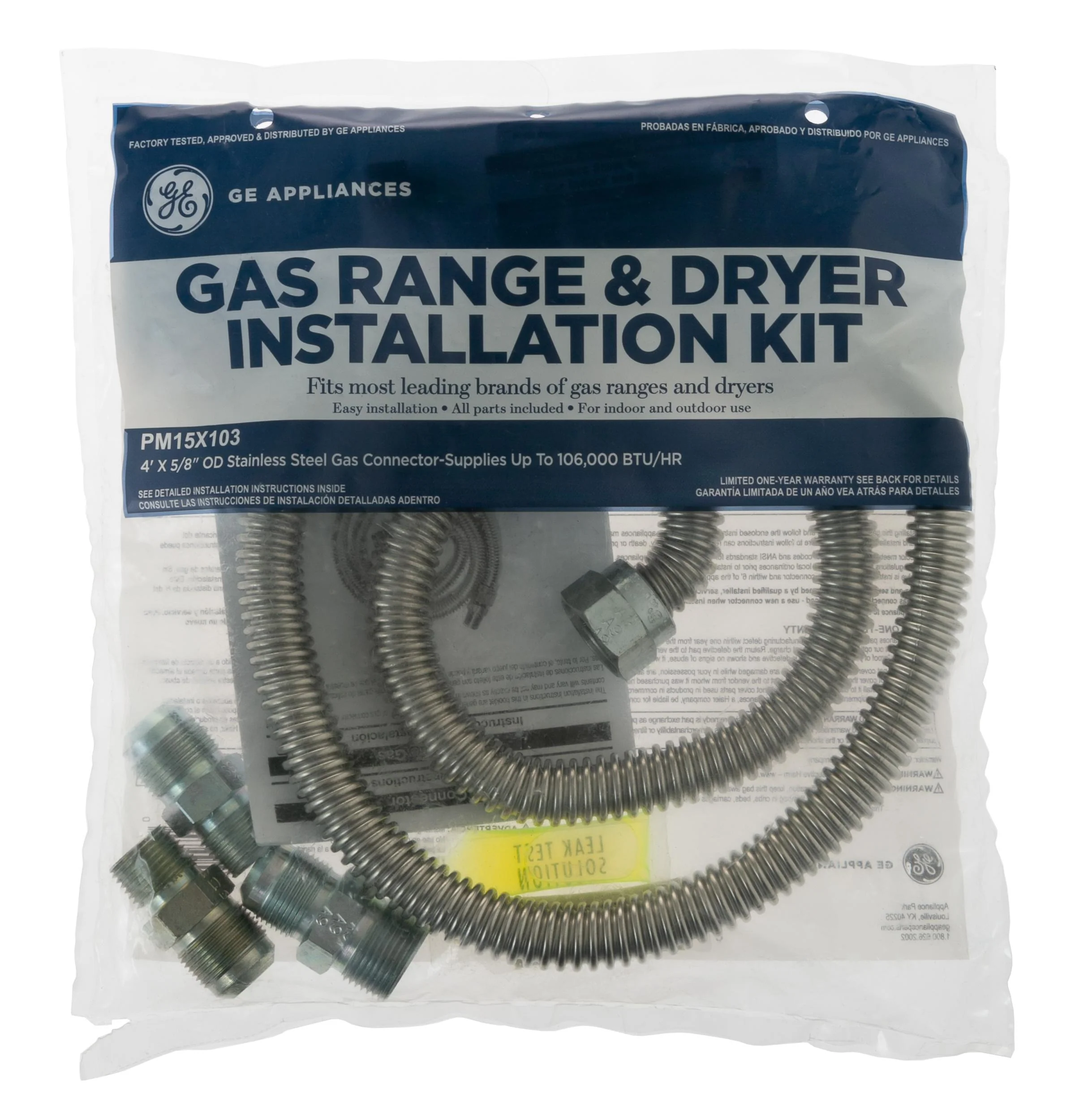 Ge Appliances PM15X103 Gas Range & Dryer Installation Kit - Image 3