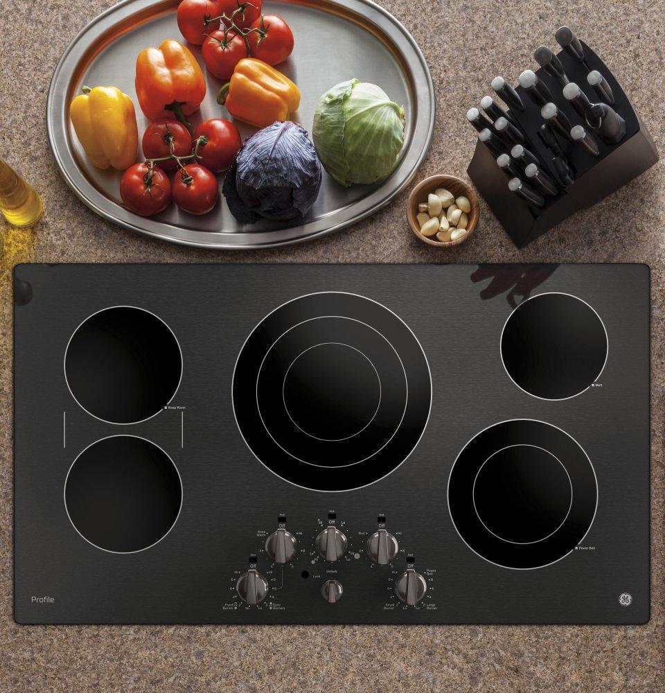PP7036BMTS GE Profile™ 36" Built-In Knob Control Cooktop - Image 3