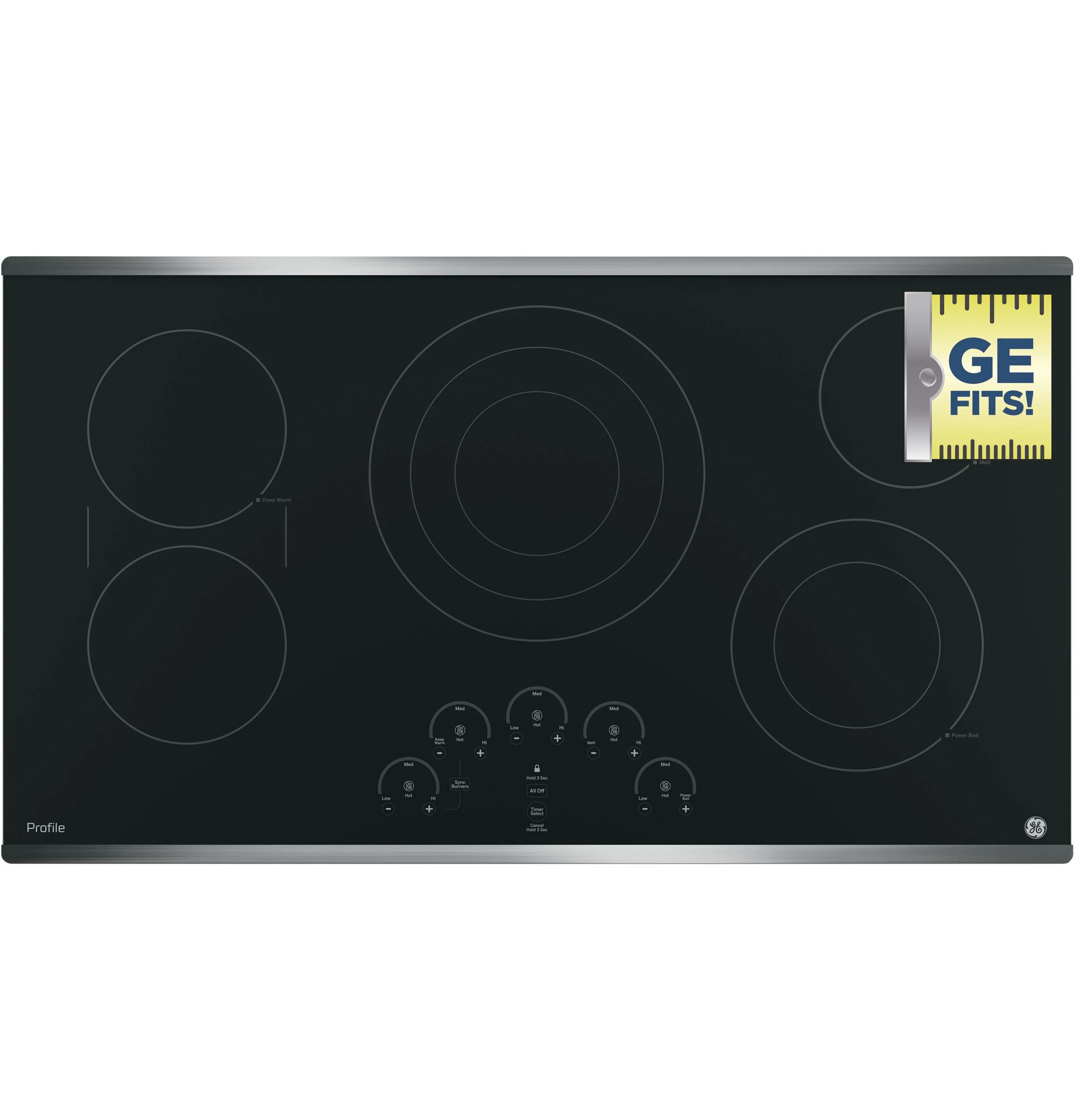 GE Profile™ 36" Built-In Touch Control Cooktop - Image 13