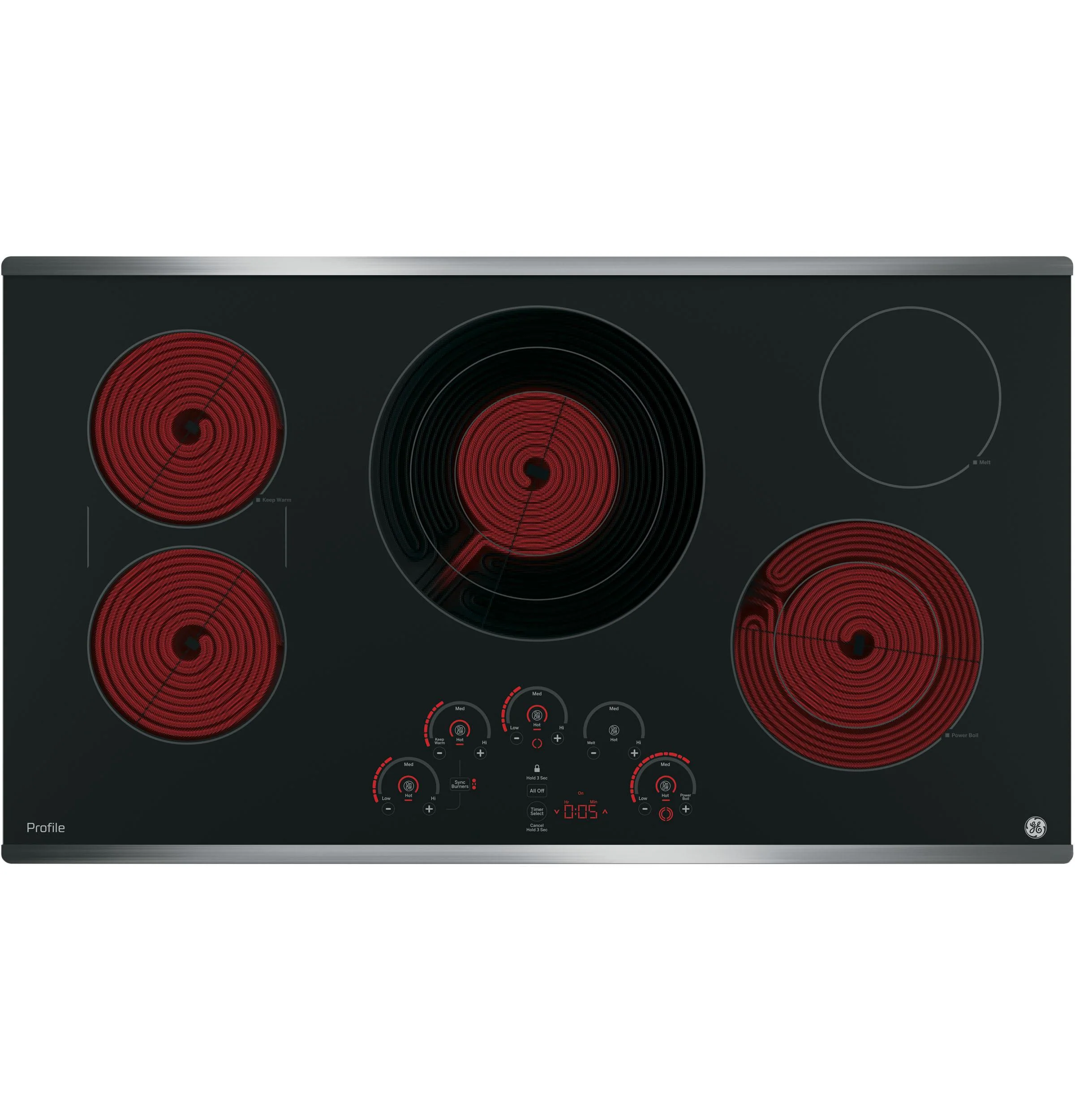 GE Profile™ 36" Built-In Touch Control Cooktop - Image 4