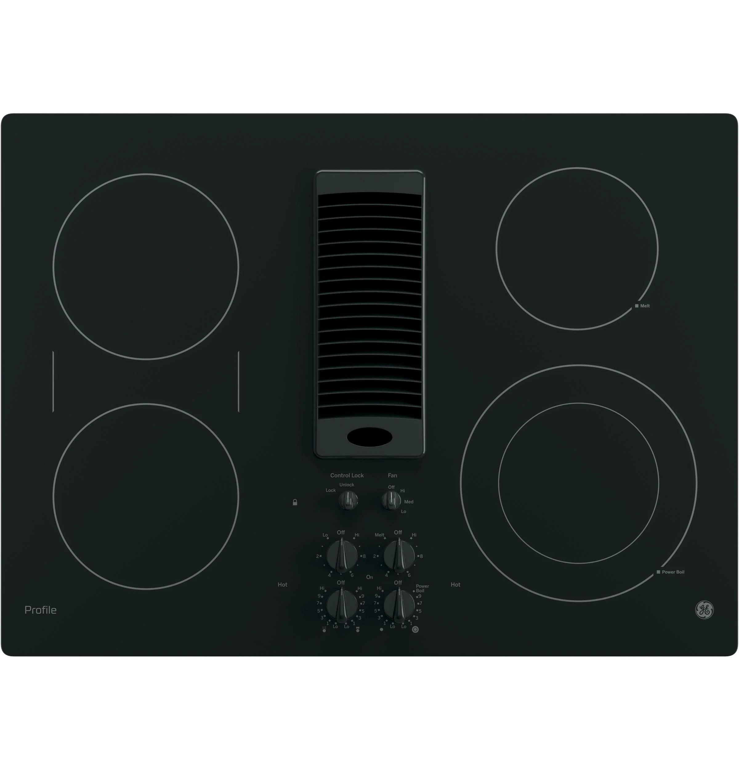PP9830DRBB GE Profile™ 30" Downdraft Electric Cooktop - Image 13