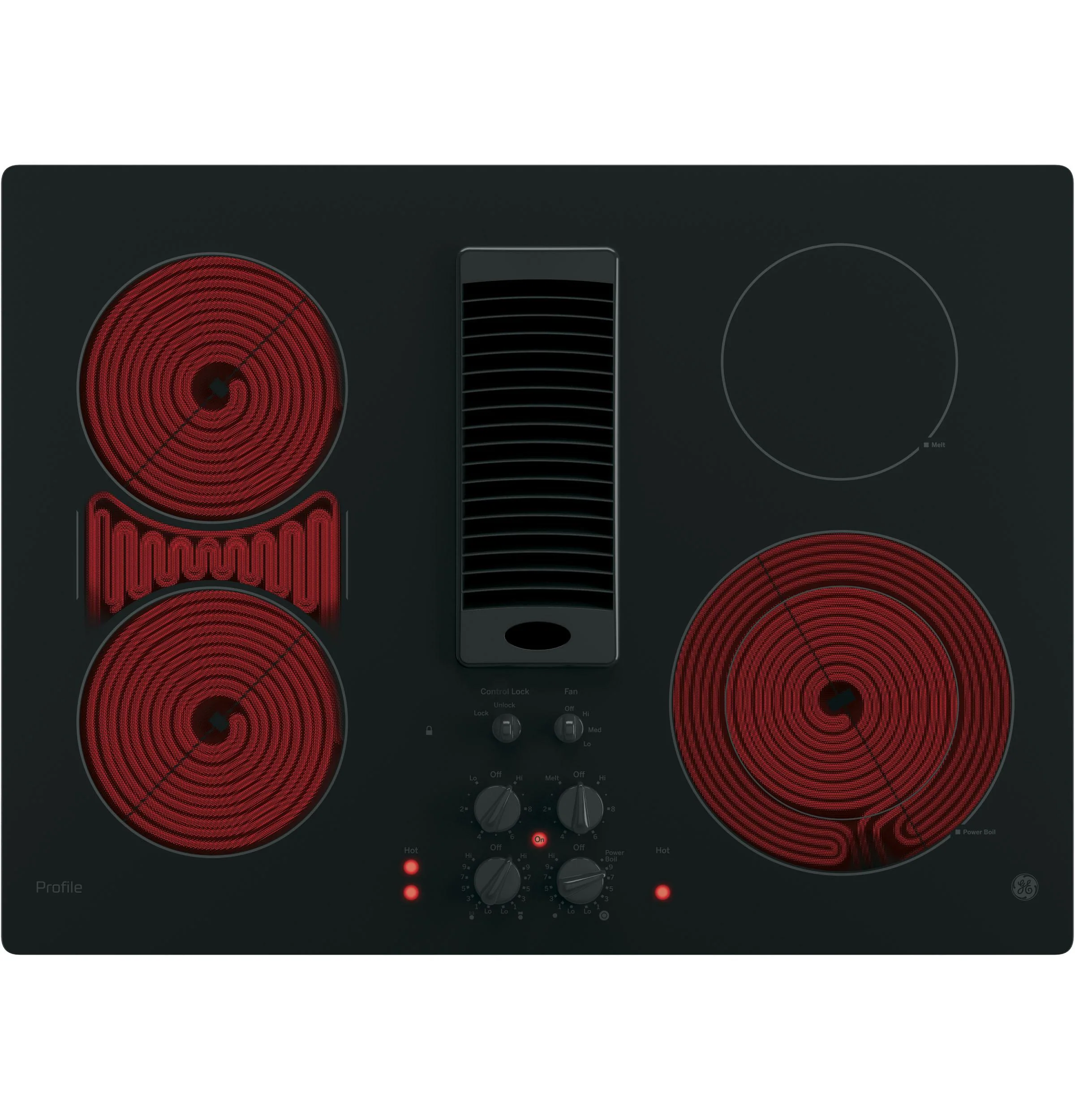 PP9830DRBB GE Profile™ 30" Downdraft Electric Cooktop - Image 15