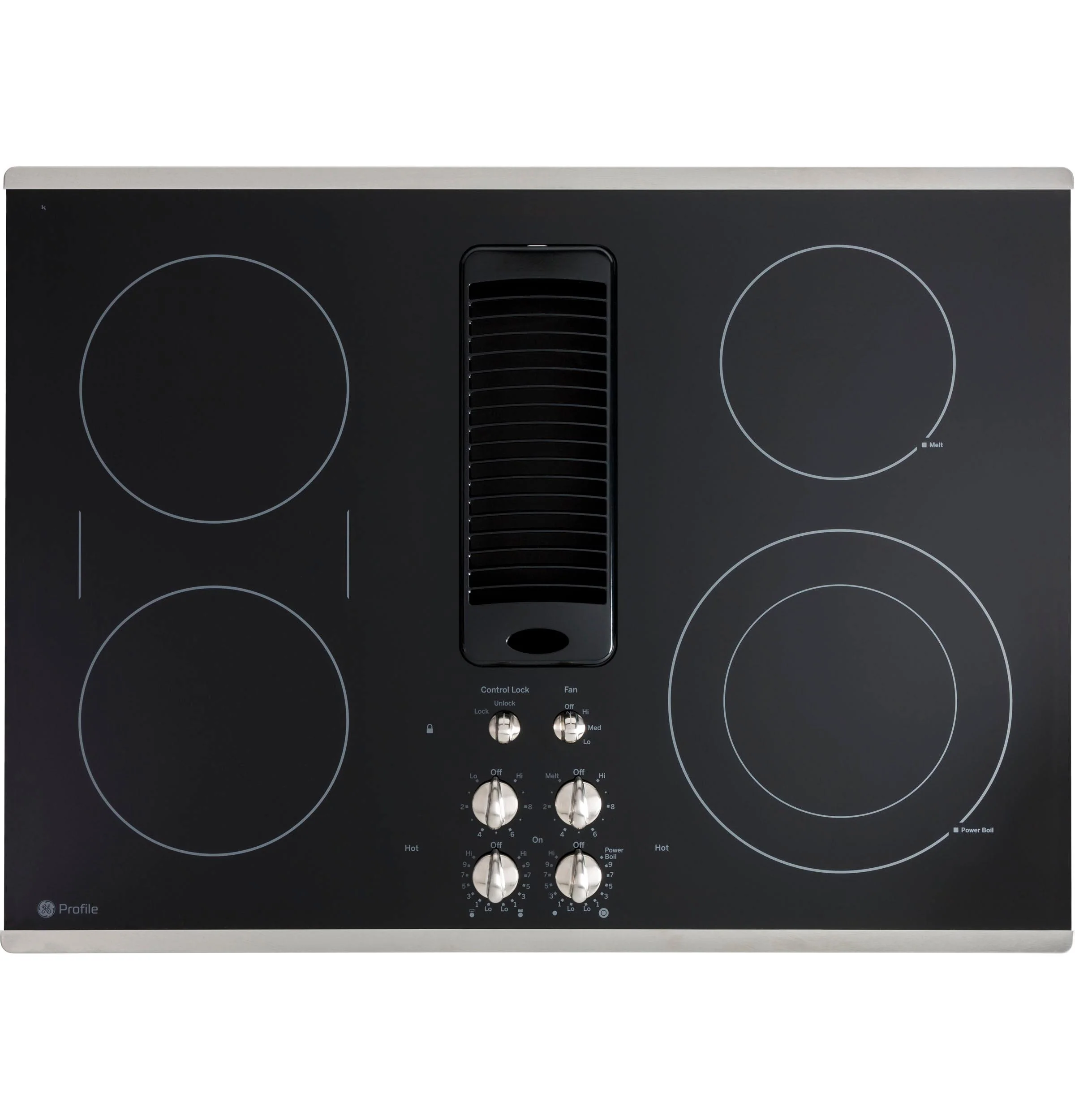 PP9830SRSS GE Profile™ 30" Downdraft Electric Cooktop - Image 15