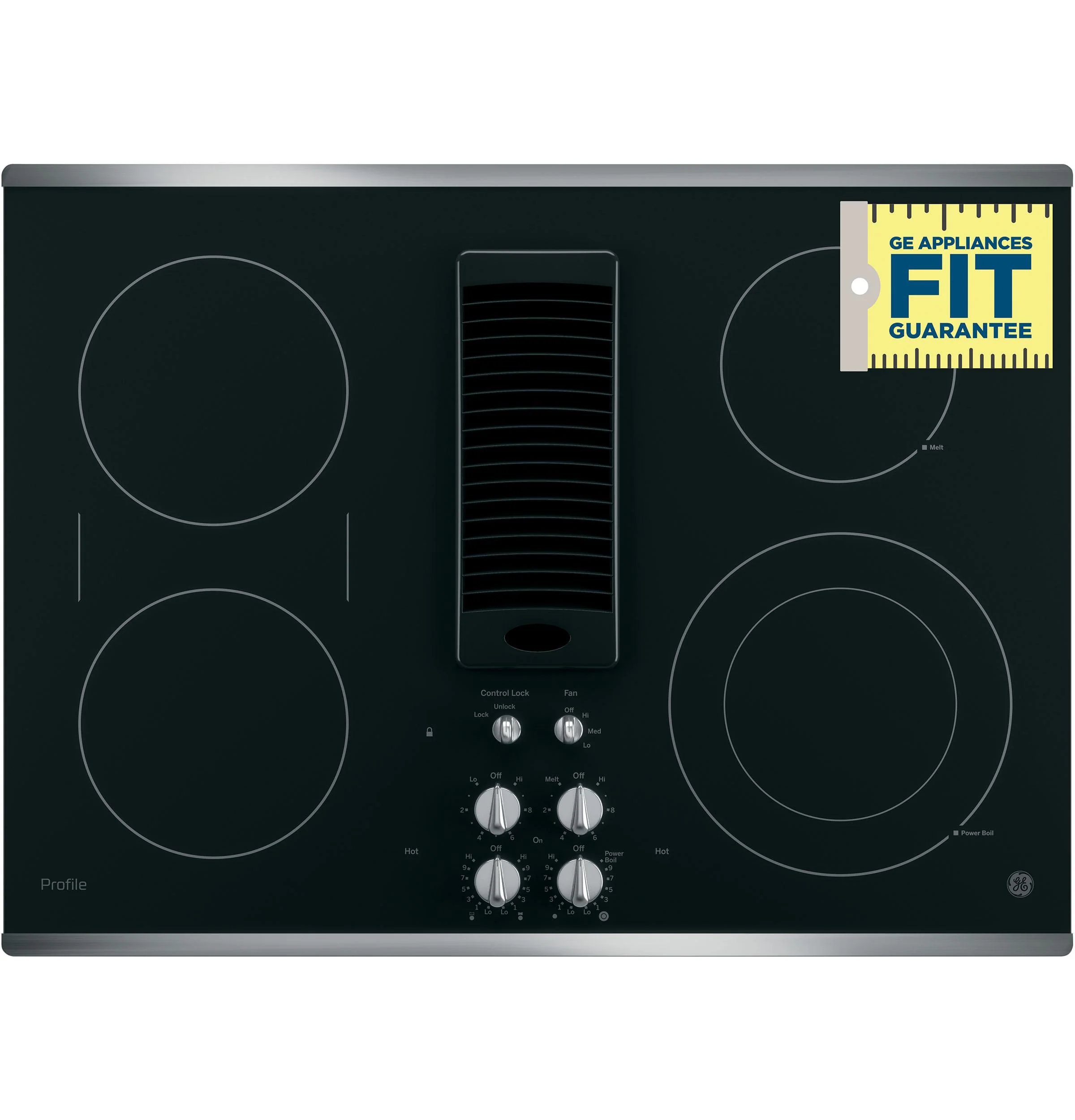 PP9830SRSS GE Profile™ 30" Downdraft Electric Cooktop - Image 19