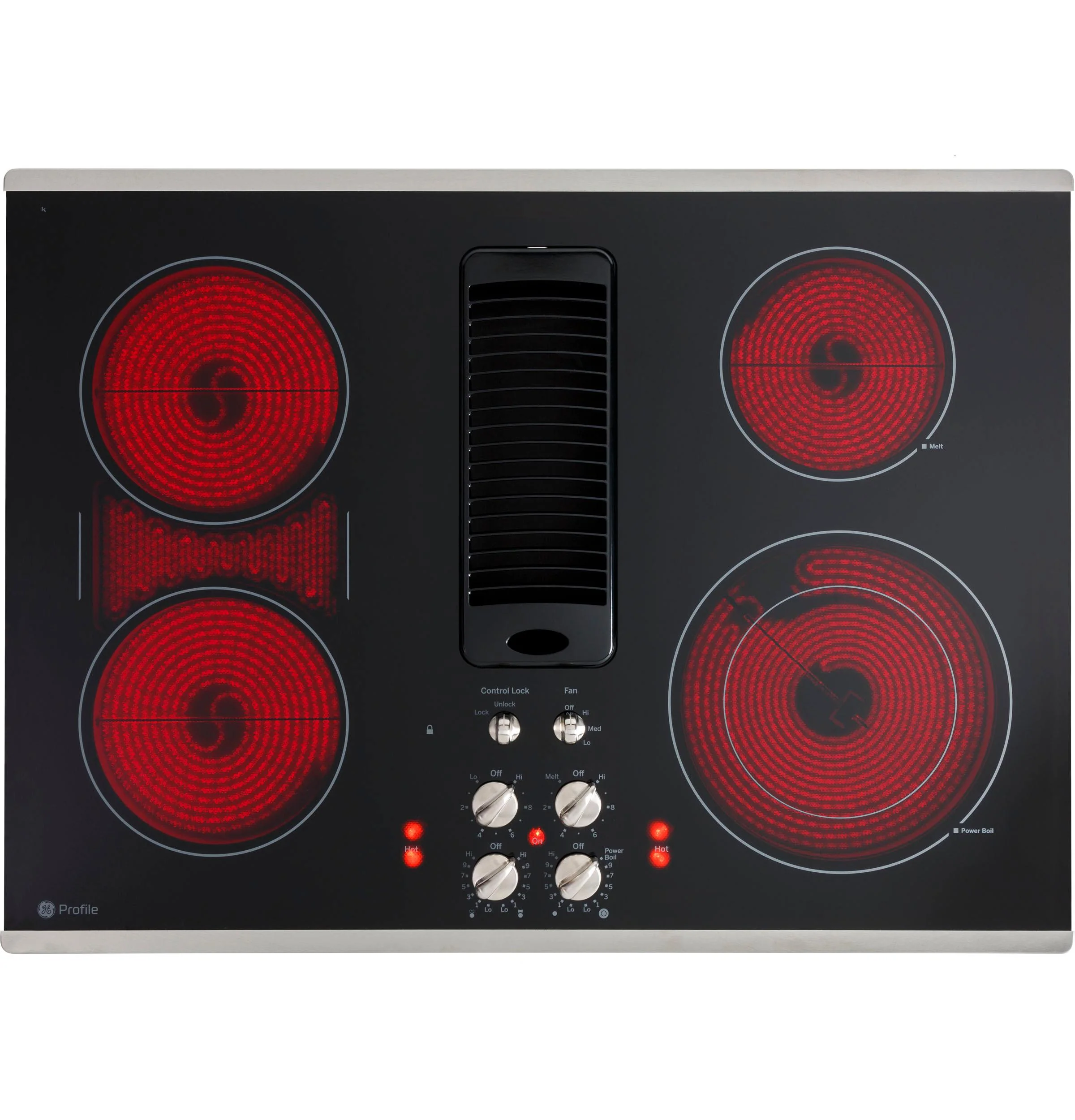 PP9830SRSS GE Profile™ 30" Downdraft Electric Cooktop - Image 2