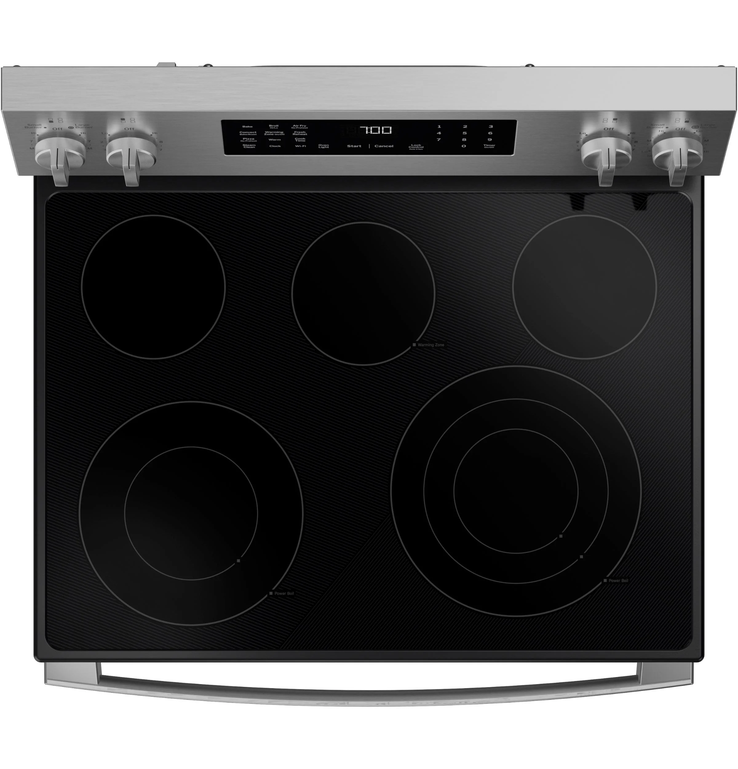 PRF700AYFS GE Profile™ ENERGY STAR® 30" Smart Free-Standing Electric Convection Range with No Preheat Air Fry and EasyWash™ Oven Tray - Image 2