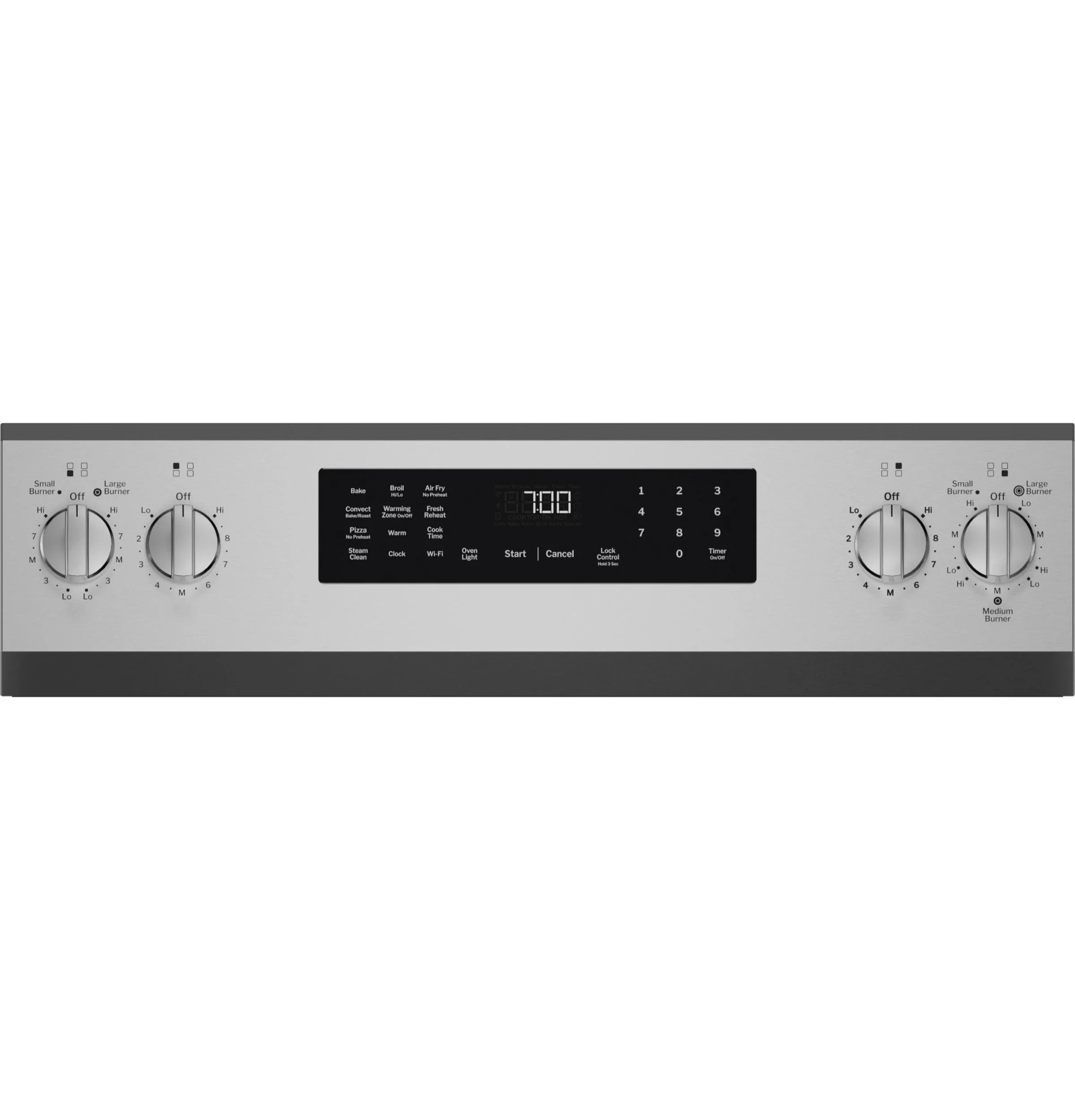 PRF700AYFS GE Profile™ ENERGY STAR® 30" Smart Free-Standing Electric Convection Range with No Preheat Air Fry and EasyWash™ Oven Tray - Image 4