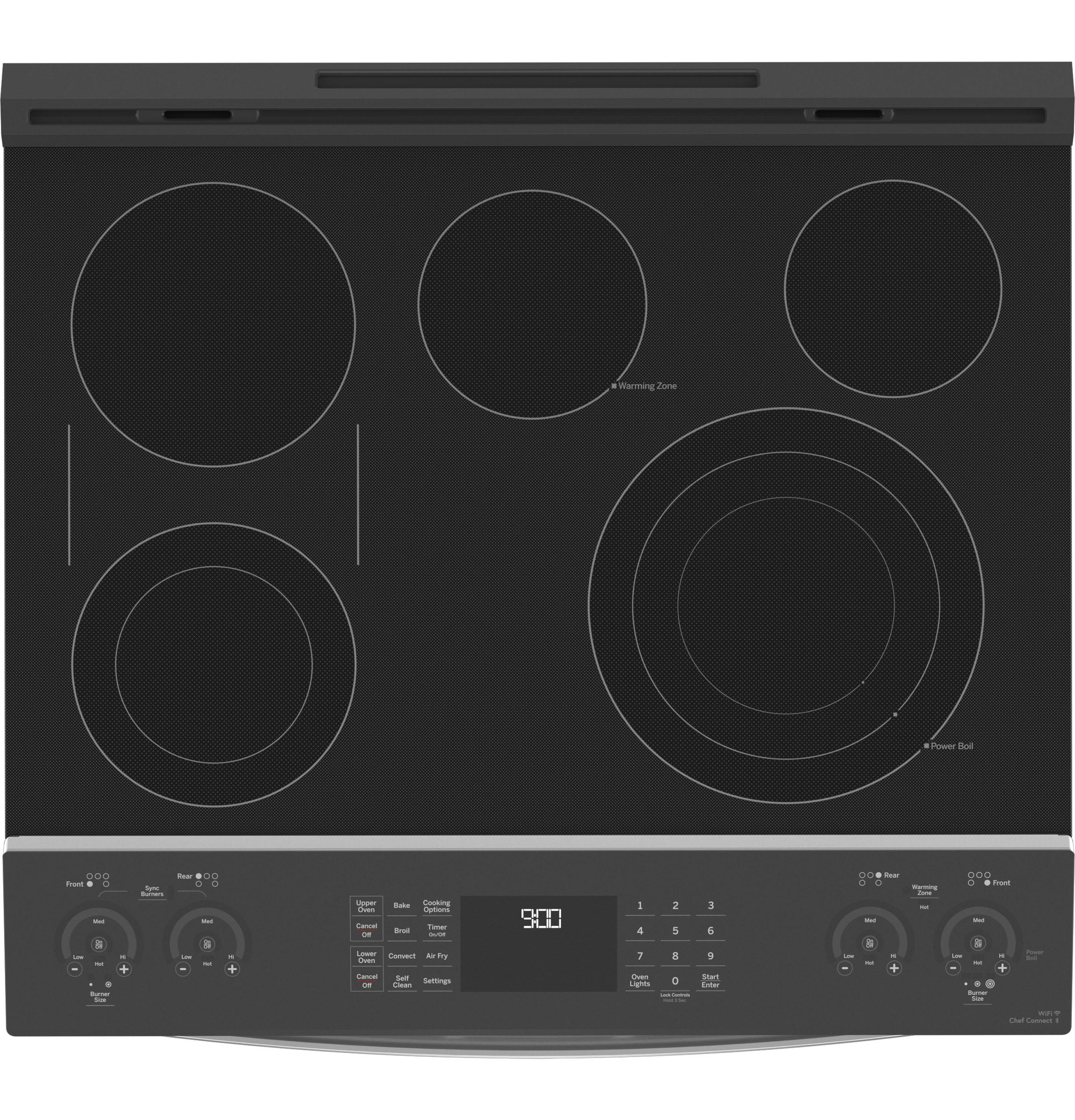 PS960YPFS GE Profile™ 30" Smart Slide-In Electric Double Oven Convection Fingerprint Resistant Range - Image 5