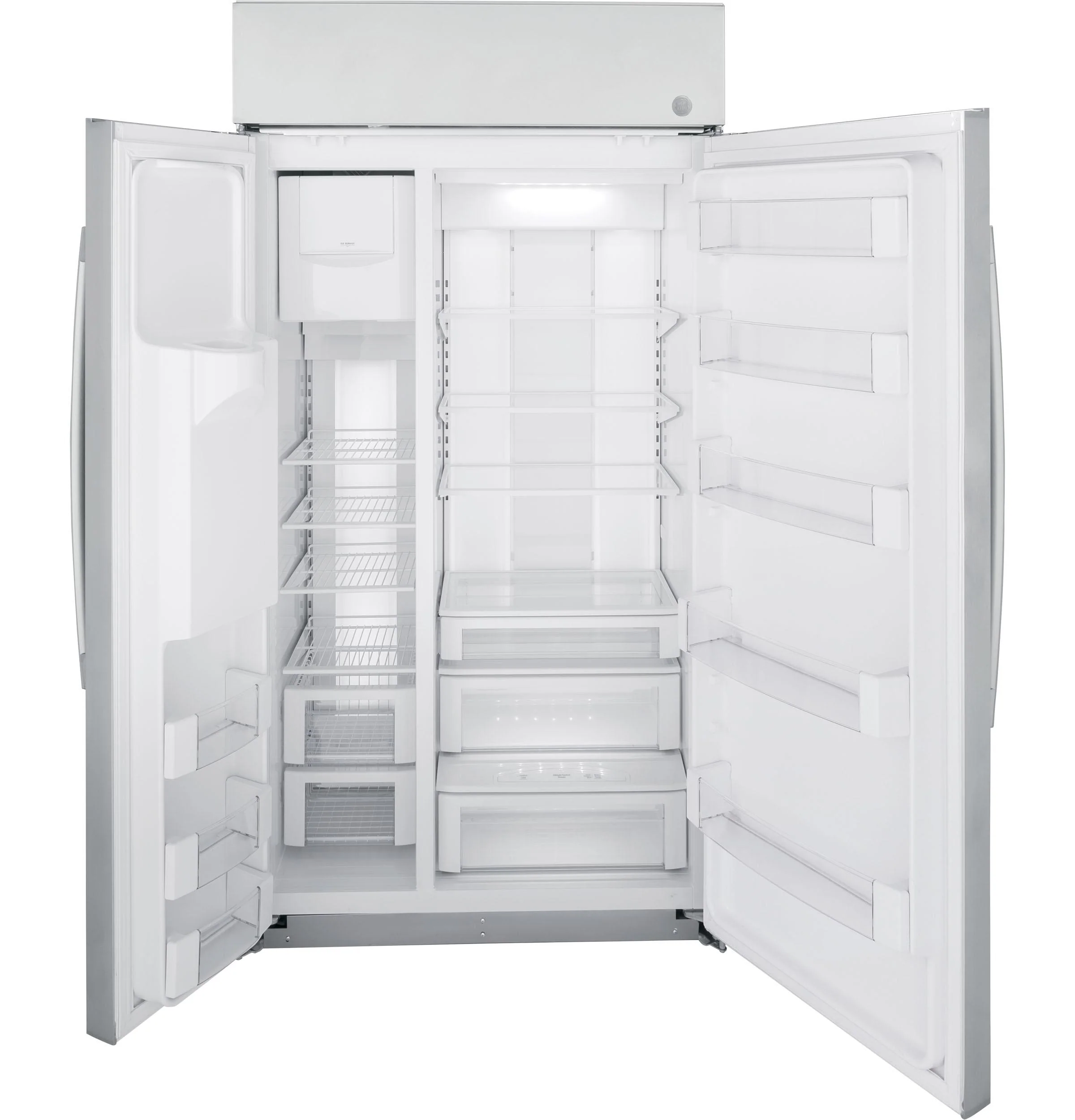 PSB42YSRSS GE Profile™ Series 42" Smart Built-In Side-by-Side Refrigerator with Dispenser - Image 3