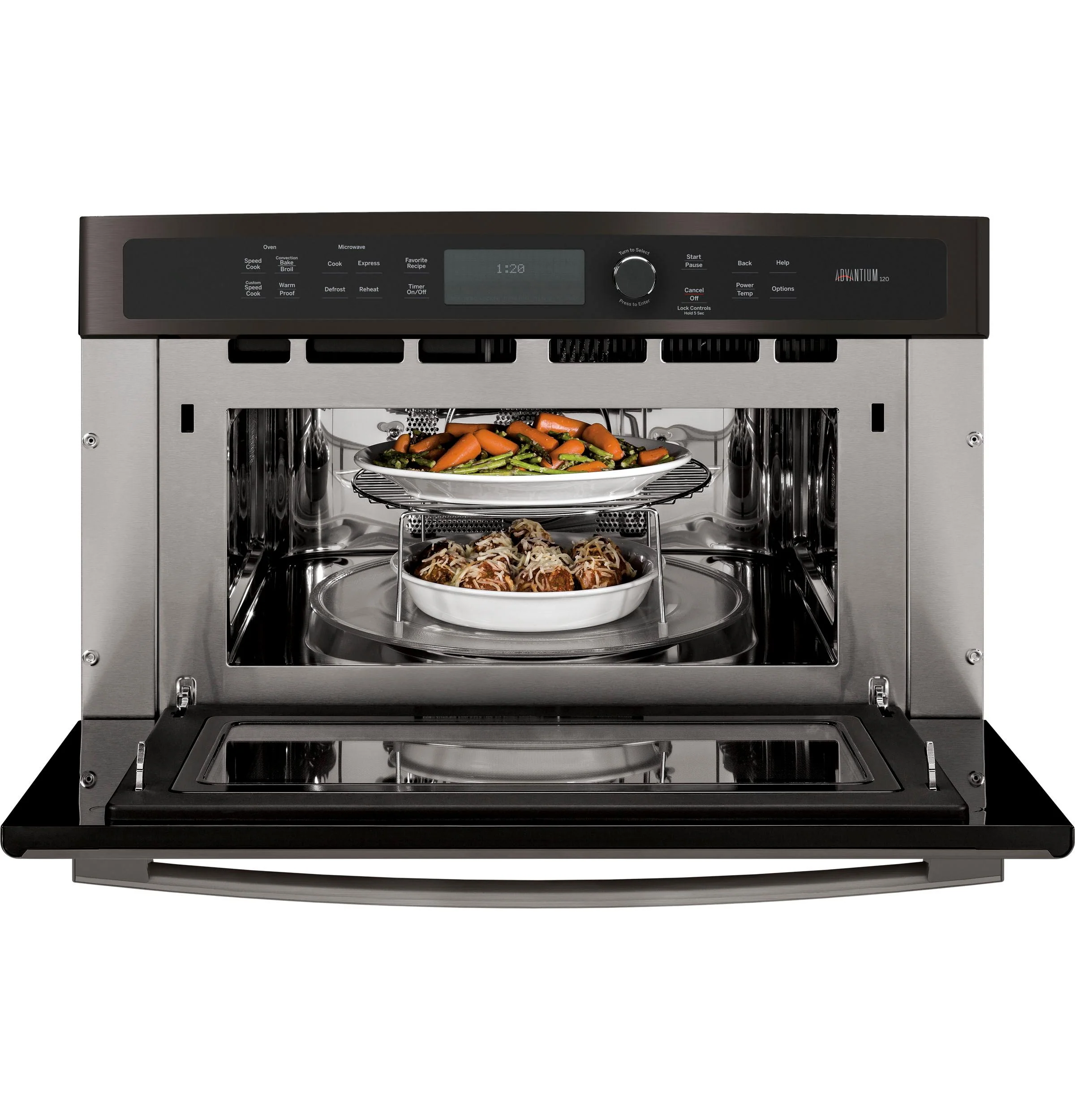 PSB9120BLTS GE Profile(TM) 30 in. Single Wall Oven with Advantium(R) Technology - Image 3