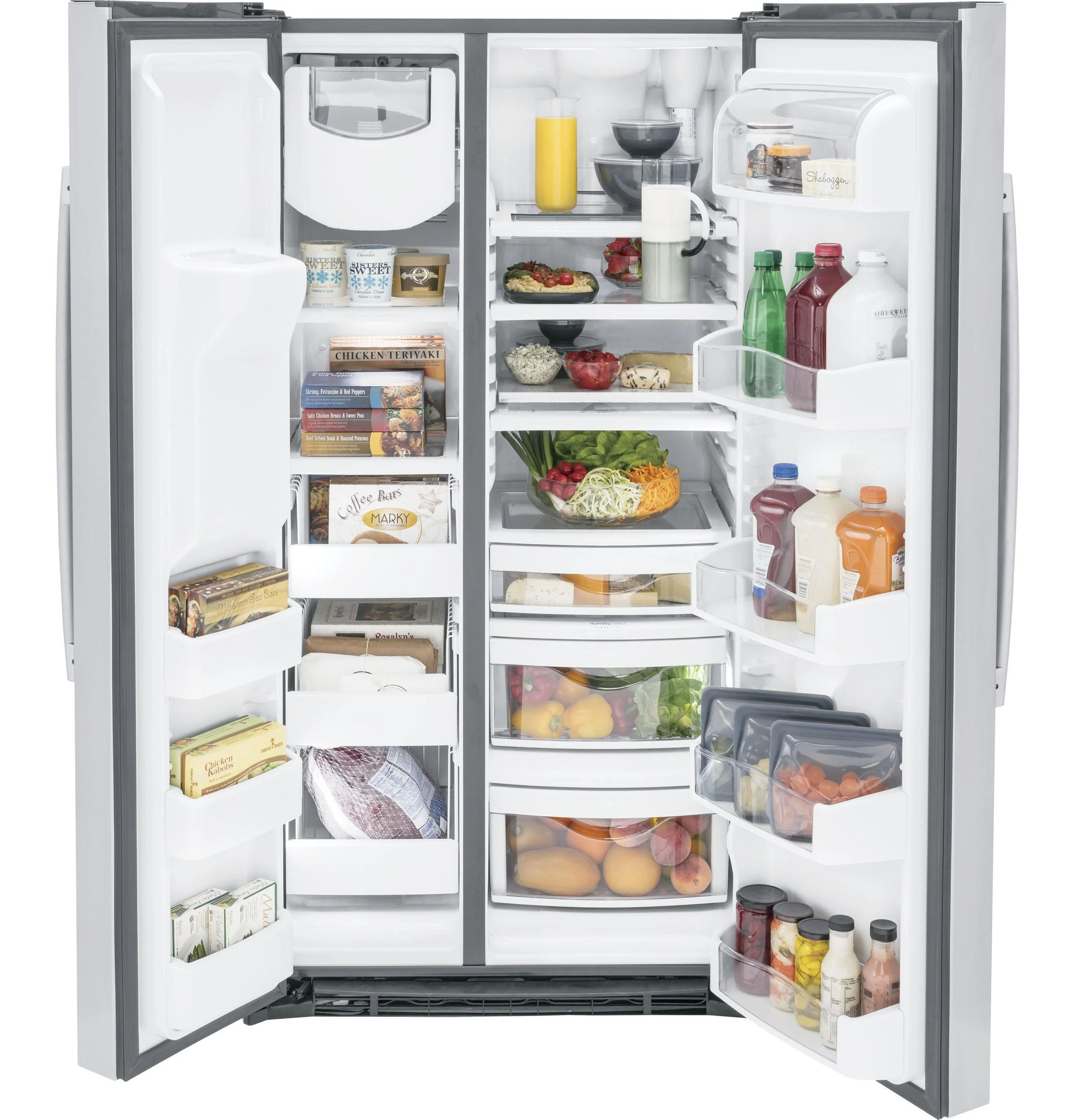 PSE25KYHFS GE Profile™ ENERGY STAR® 25.3 Cu. Ft. Side-by-Side Refrigerator - Image 20