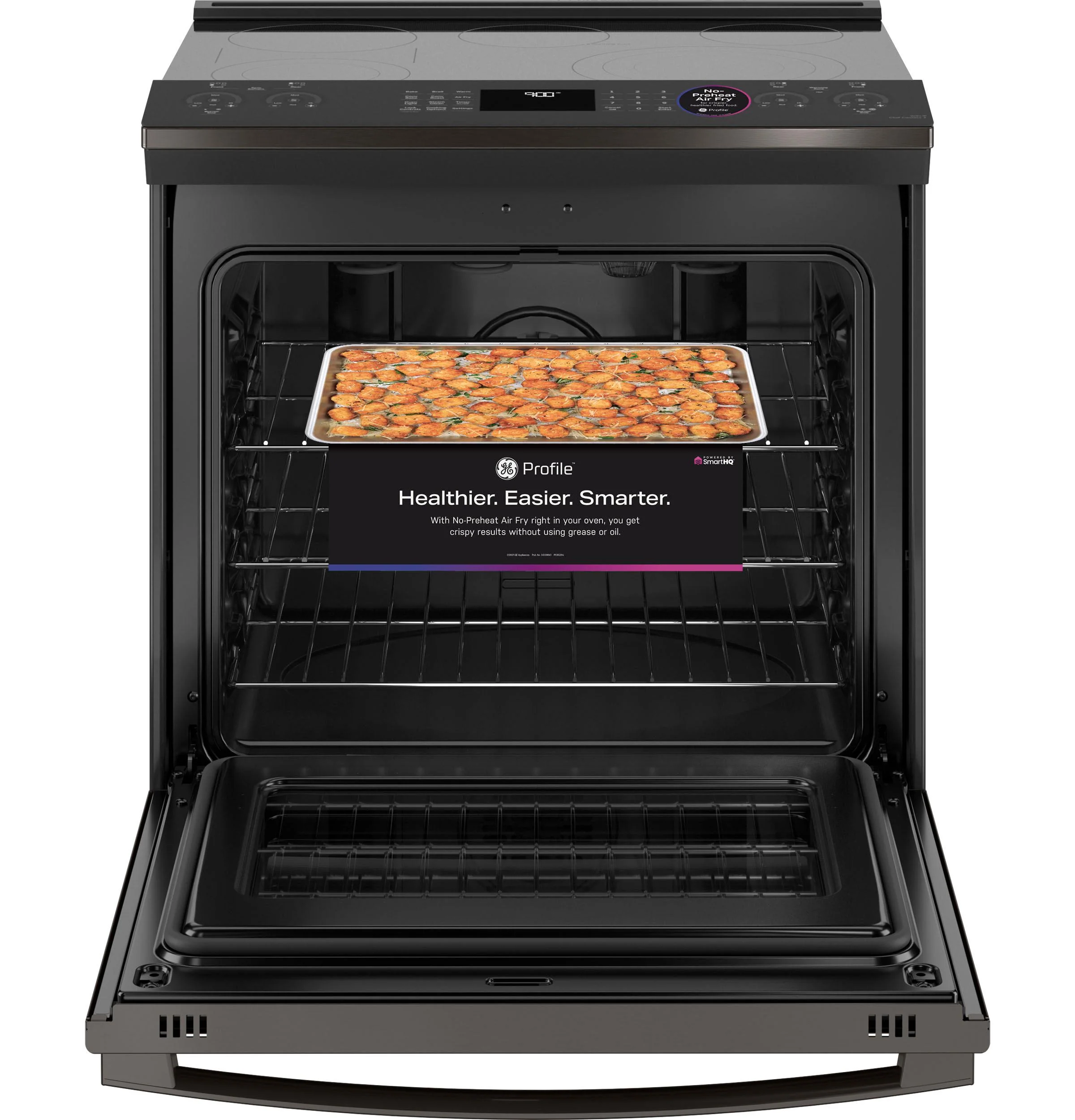 PSS93BPTS GE Profile™ 30" Smart Slide-In Electric Convection Range with No Preheat Air Fry - Image 15