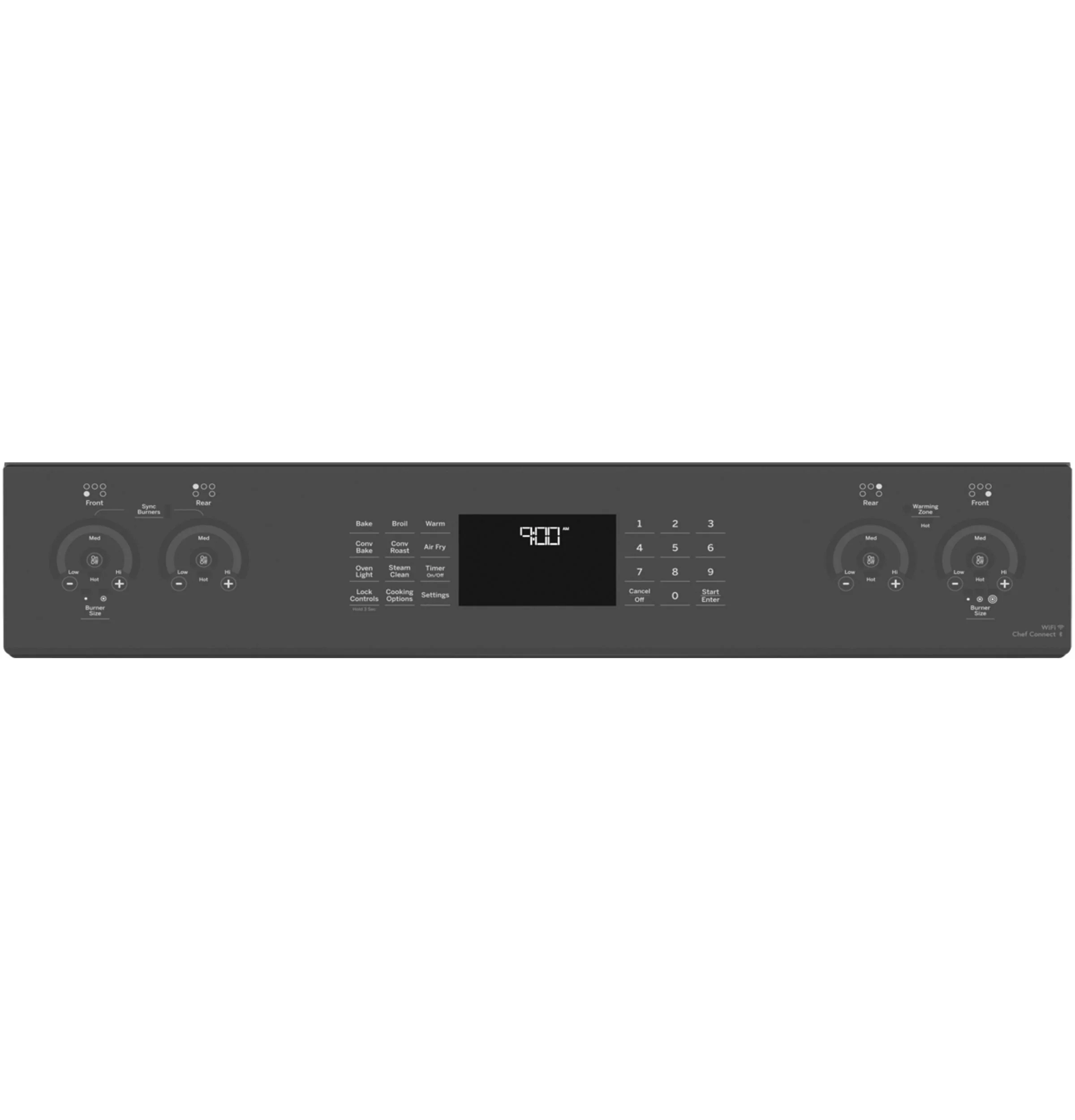 PSS93BPTS GE Profile™ 30" Smart Slide-In Electric Convection Range with No Preheat Air Fry - Image 4