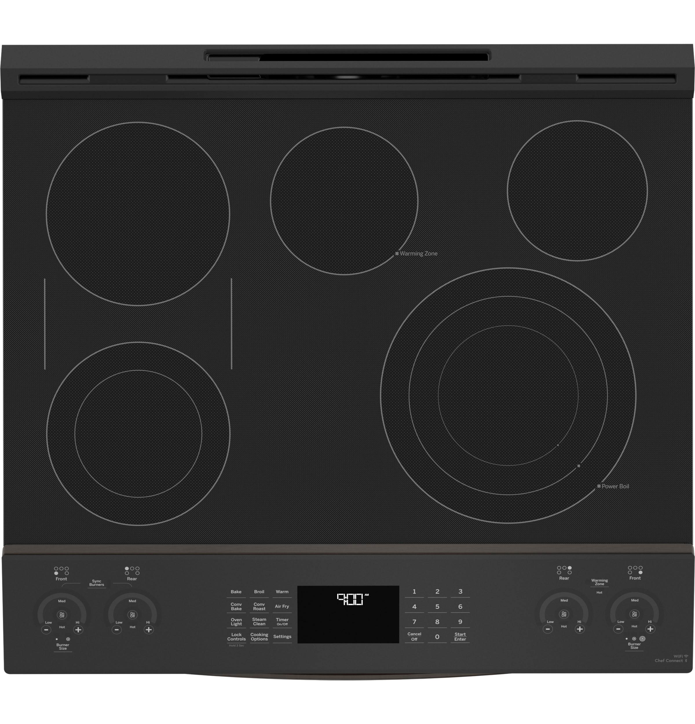 PSS93BPTS GE Profile™ 30" Smart Slide-In Electric Convection Range with No Preheat Air Fry - Image 5