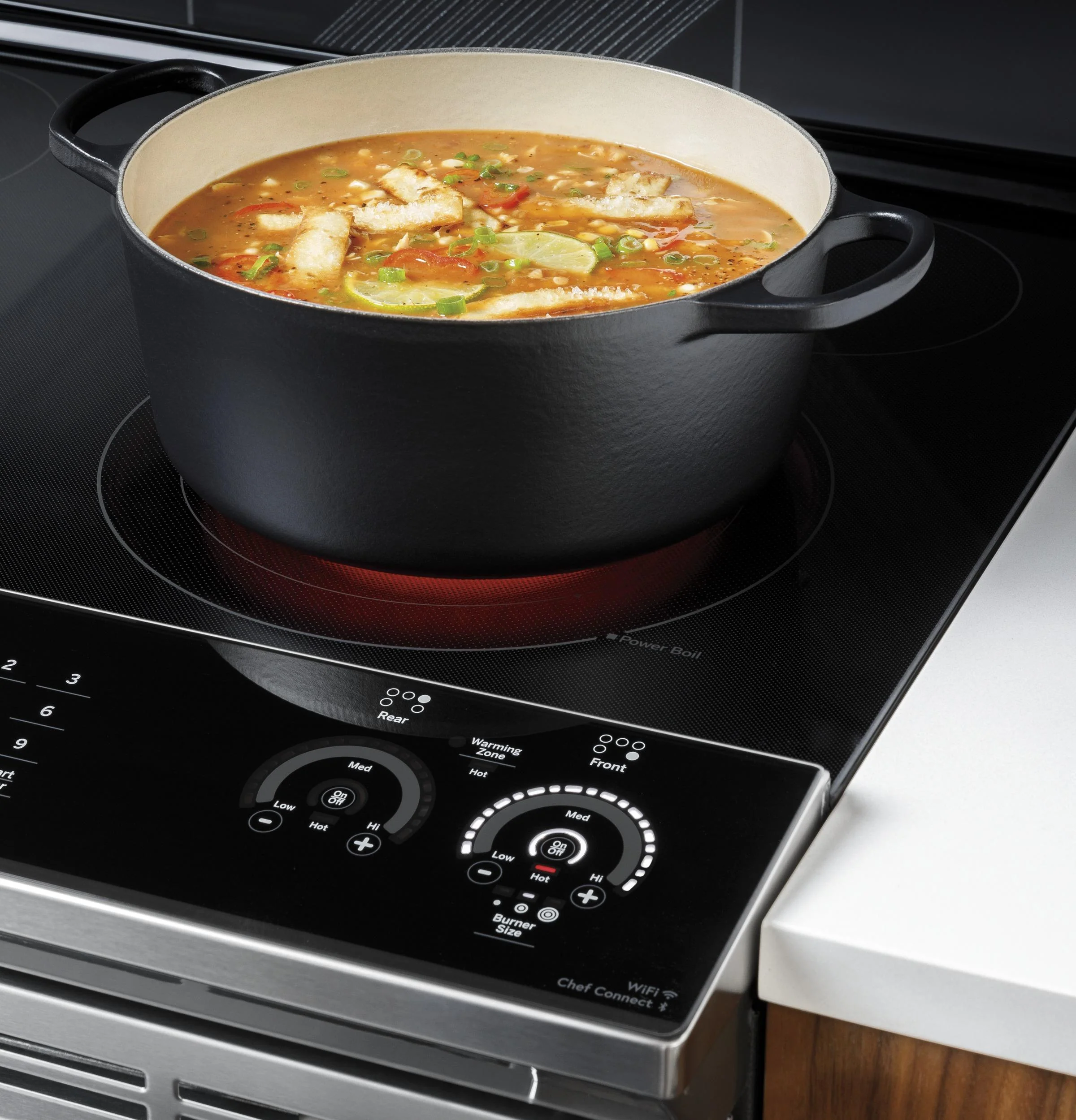 PSS93YPFS GE Profile™ 30" Smart Slide-In Electric Convection Fingerprint Resistant Range with No Preheat Air Fry - Image 14
