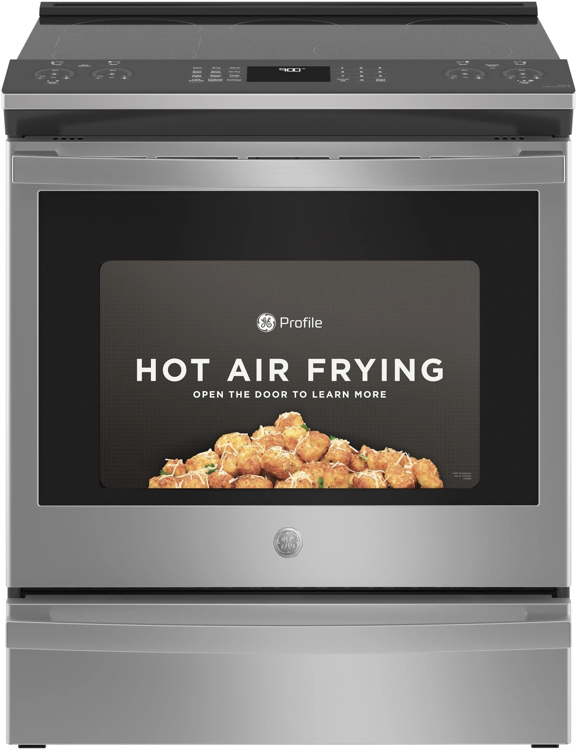 PSS93YPFS GE Profile™ 30" Smart Slide-In Electric Convection Fingerprint Resistant Range with No Preheat Air Fry - Image 17