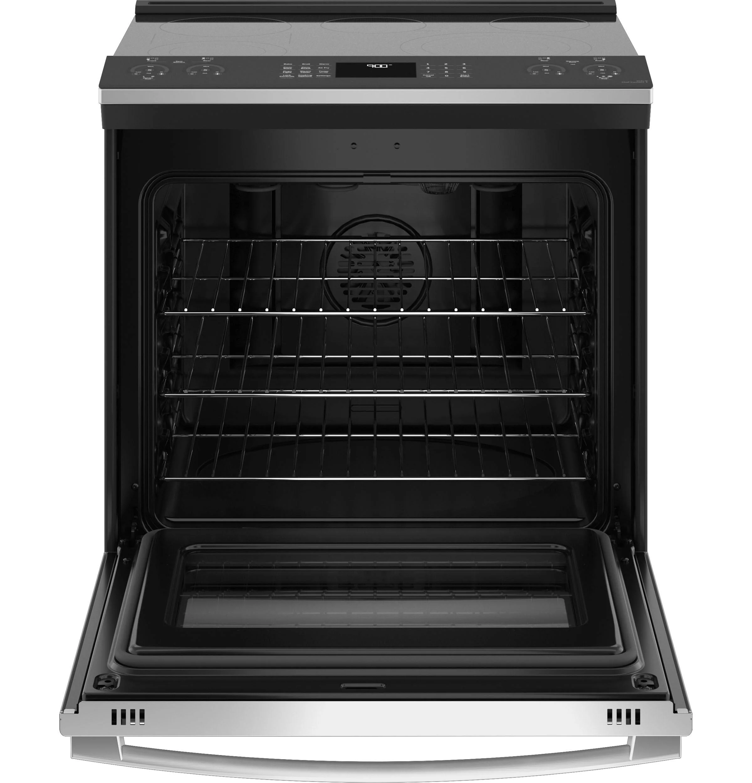 PSS93YPFS GE Profile™ 30" Smart Slide-In Electric Convection Fingerprint Resistant Range with No Preheat Air Fry - Image 2