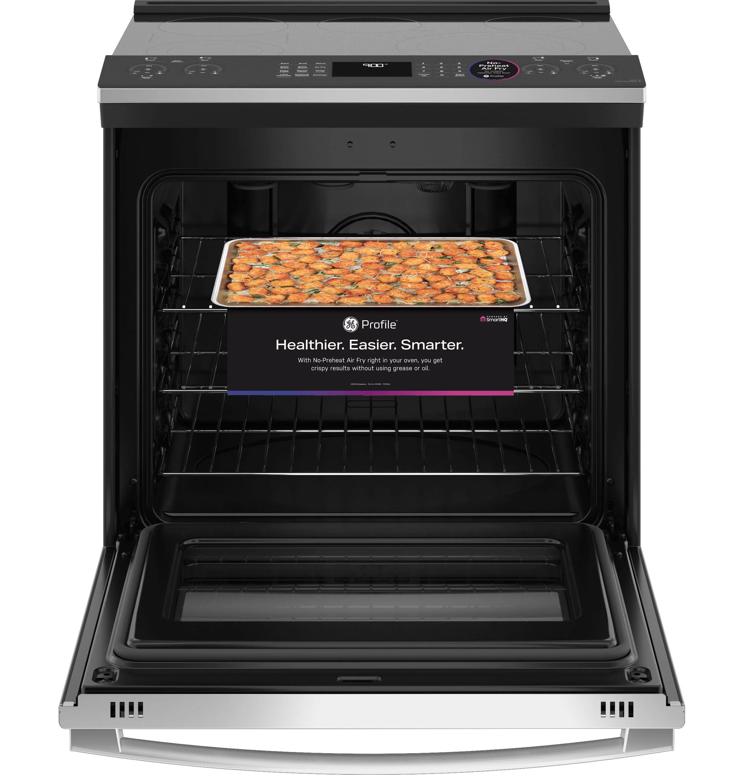 PSS93YPFS GE Profile™ 30" Smart Slide-In Electric Convection Fingerprint Resistant Range with No Preheat Air Fry - Image 26