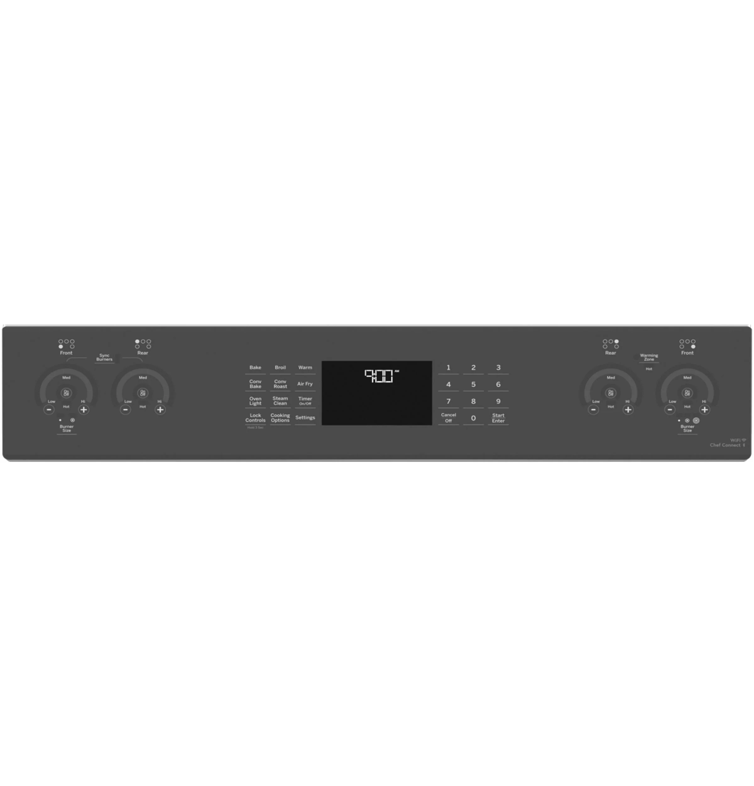 PSS93YPFS GE Profile™ 30" Smart Slide-In Electric Convection Fingerprint Resistant Range with No Preheat Air Fry - Image 4