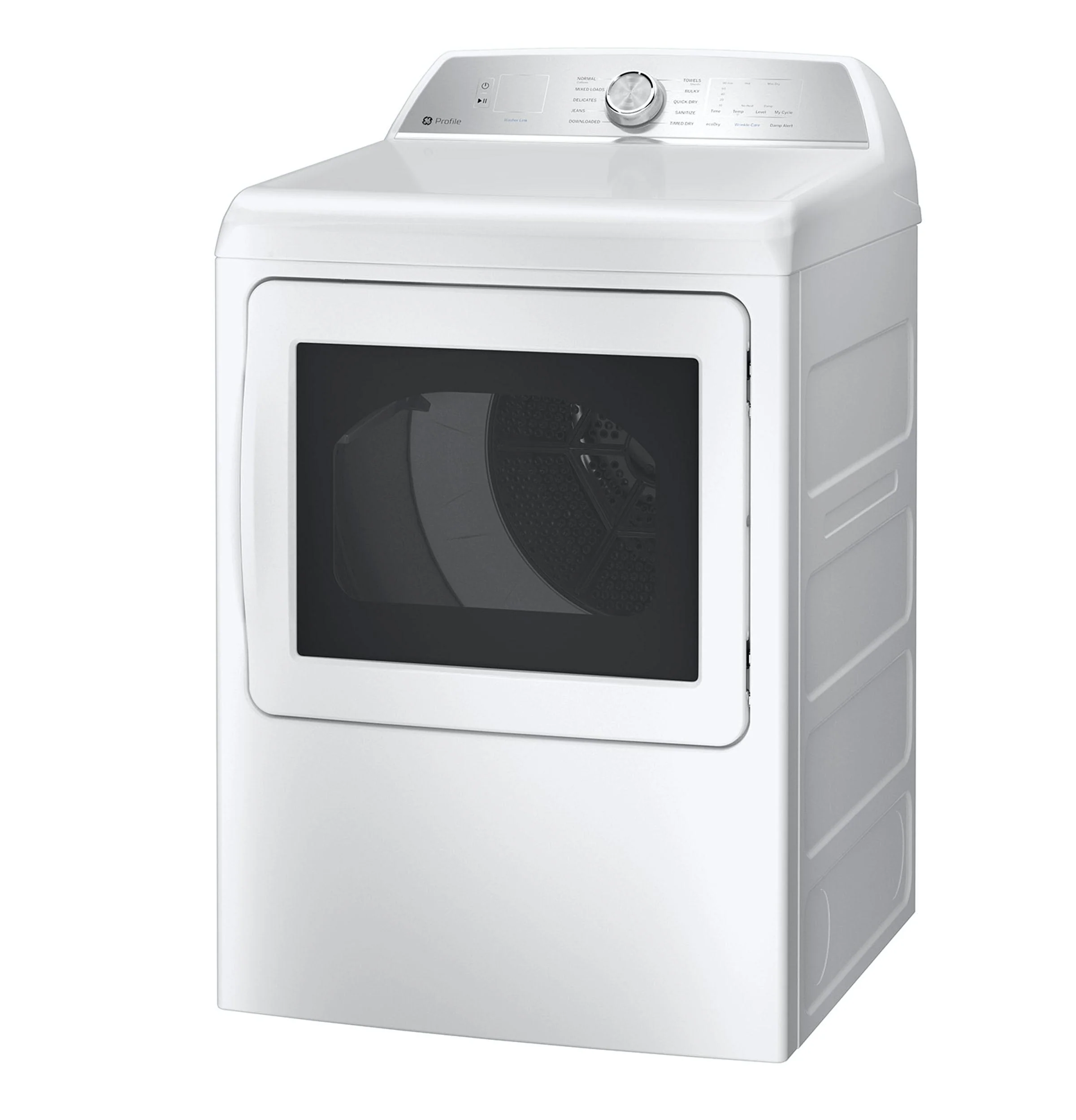 PTD60GBSRWS GE Profile™ ENERGY STAR® 7.4 cu. ft. Capacity aluminized alloy drum Gas Dryer with Sanitize Cycle and Sensor Dry - Image 20